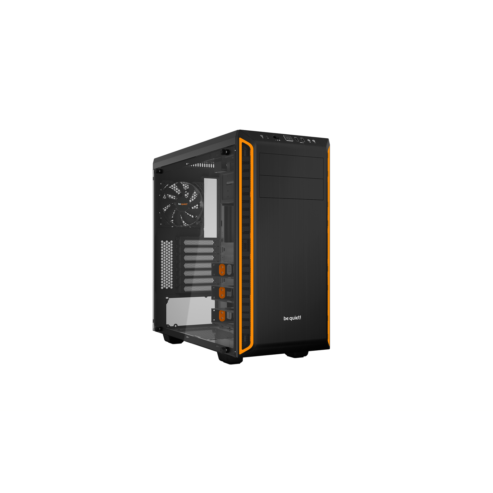 be Quiet PURE BASE 600 WINDOW orange PC Case