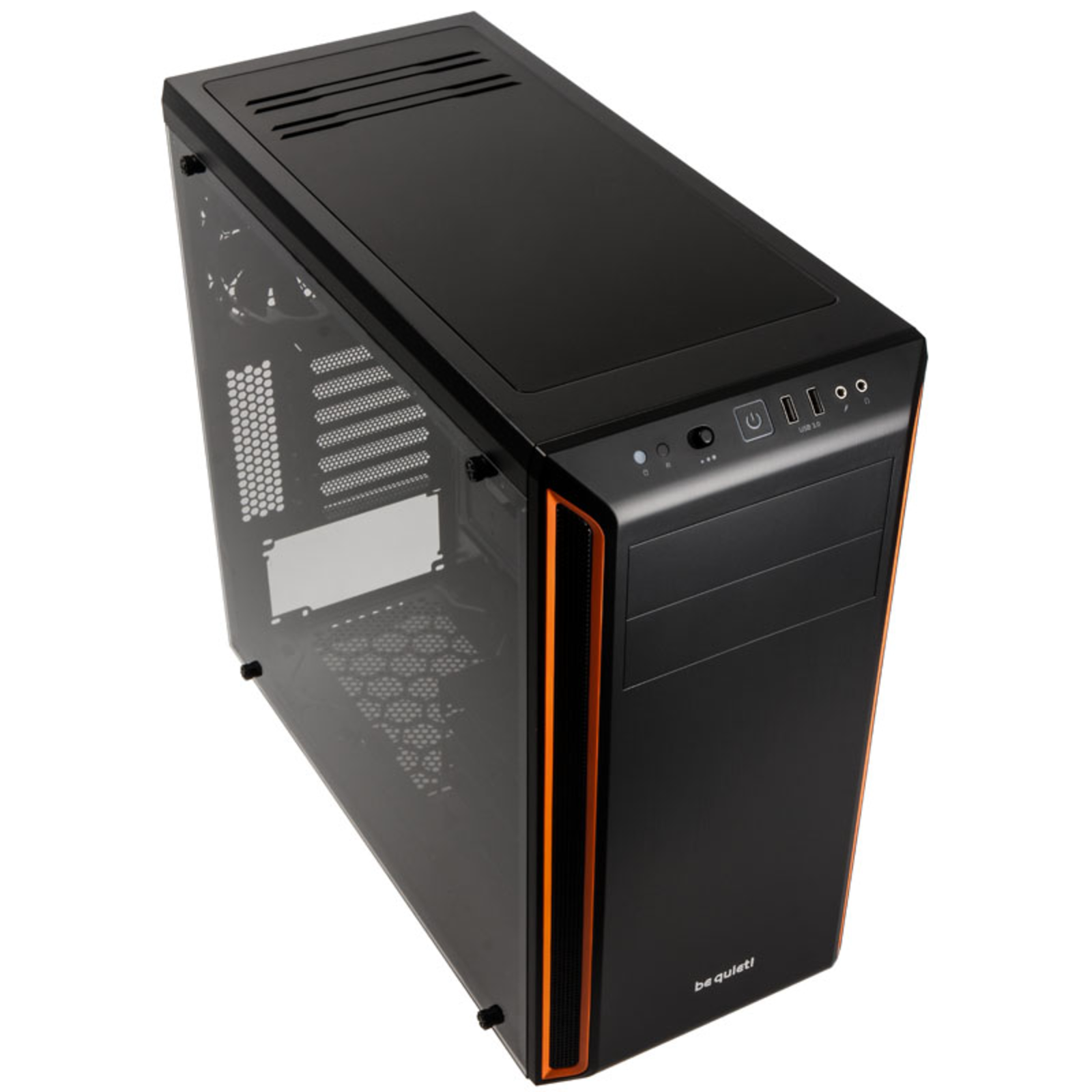 be Quiet PURE BASE 600 WINDOW orange PC Case