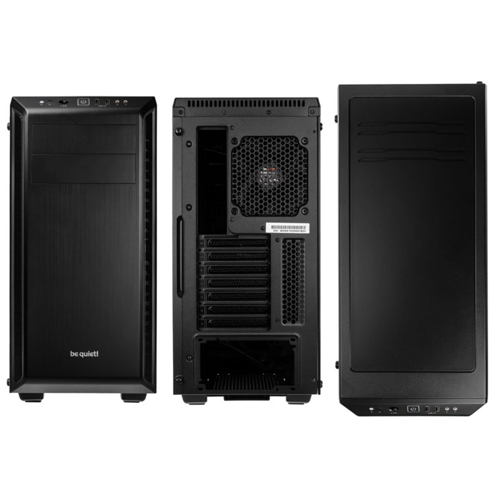 be Quiet PURE BASE 600 Black Window Housing
