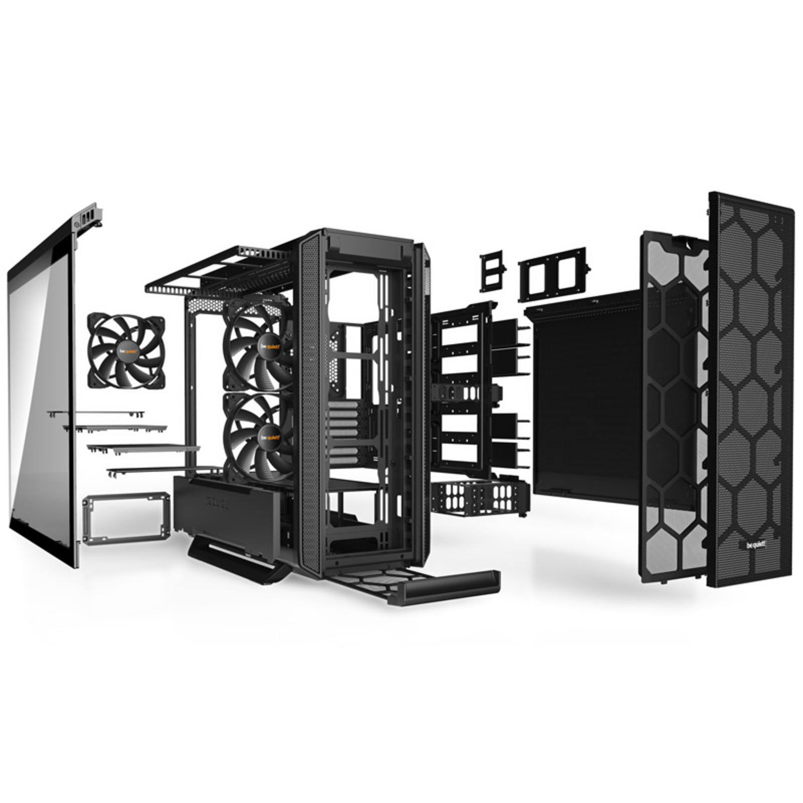 be Quiet Midi SILENT BASE 802 Window Black