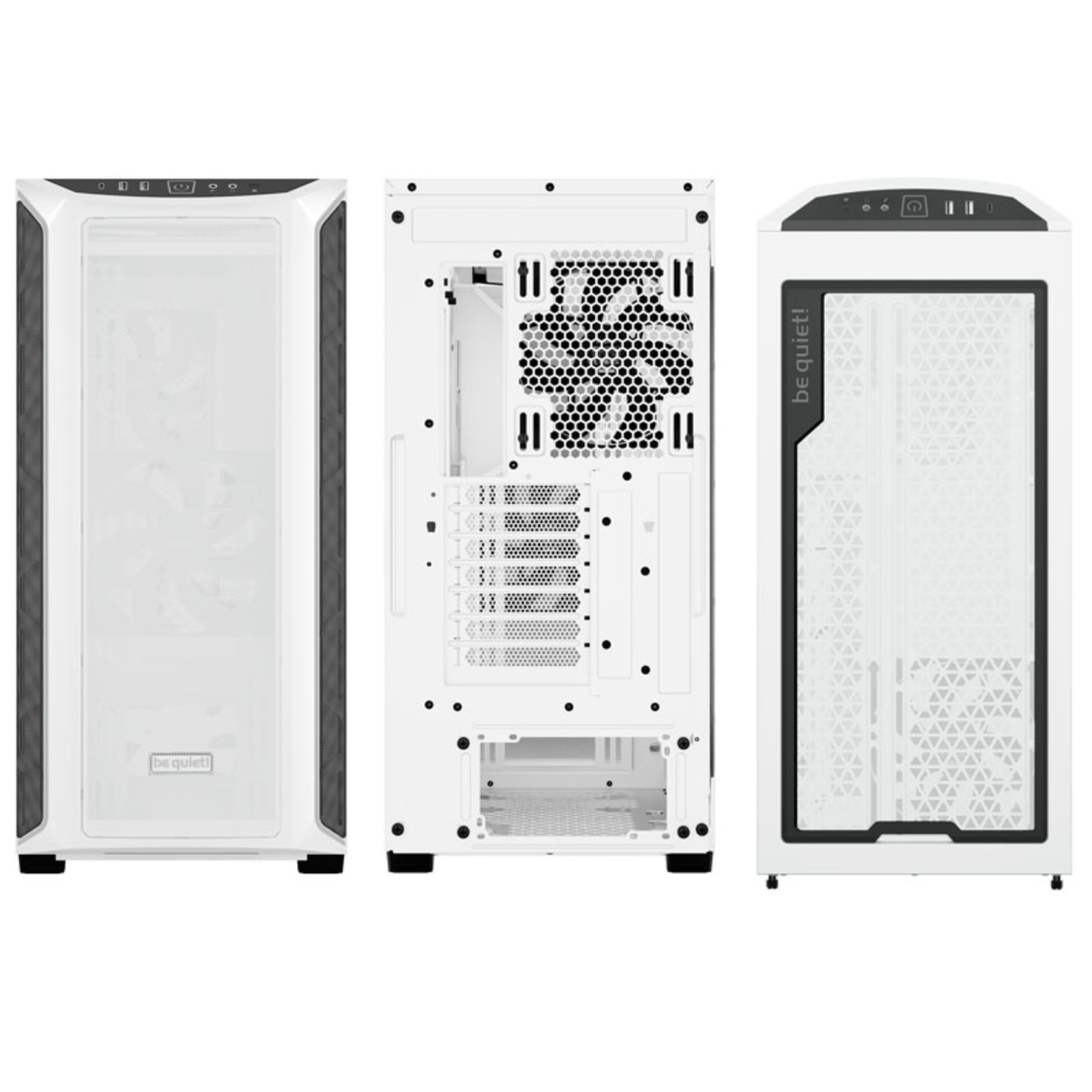 be Quiet Shadow Base 800 DX White Midi Tower