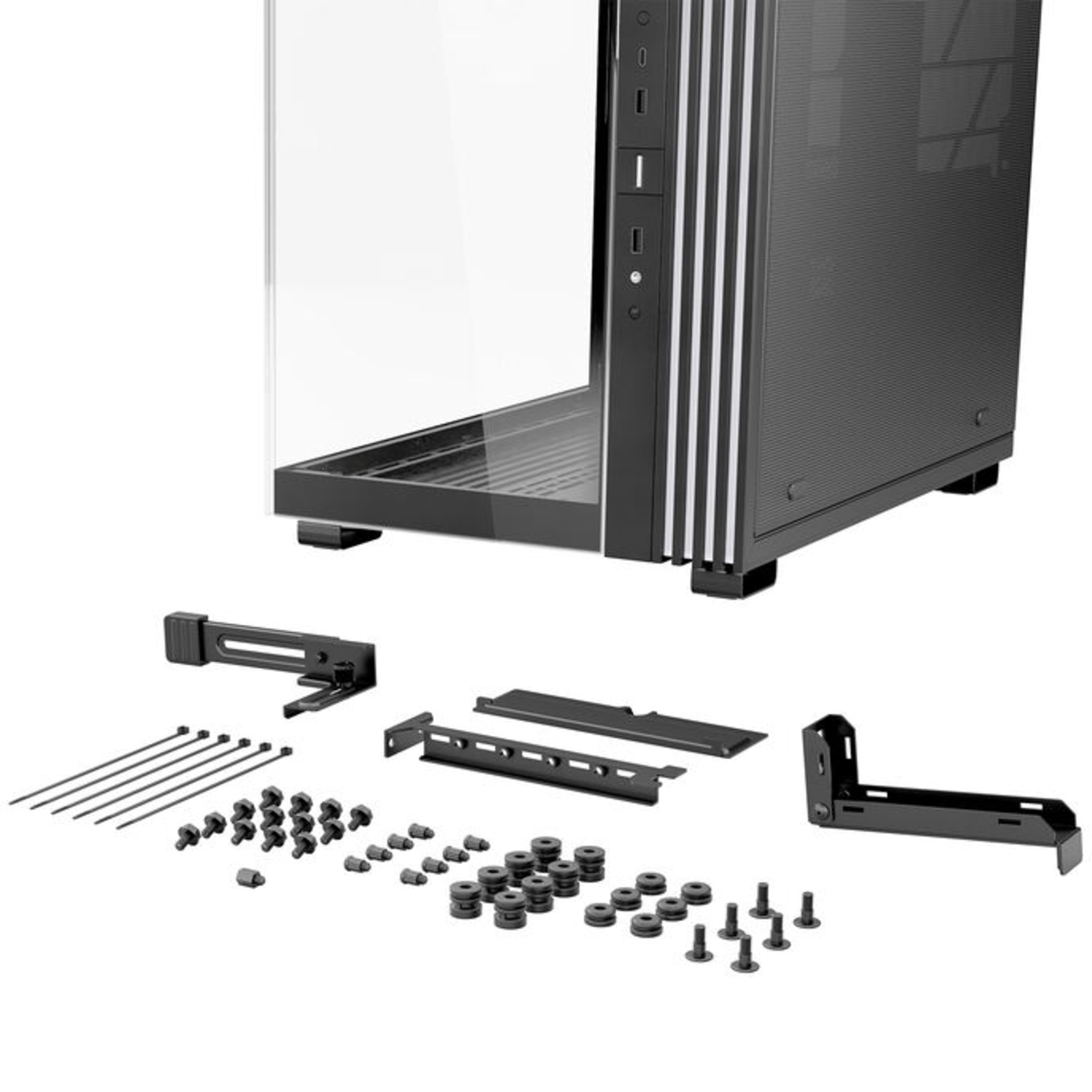 be Quiet Light Base 600 DX RGB Mid Tower ATX Case with Glass Panels (Black)