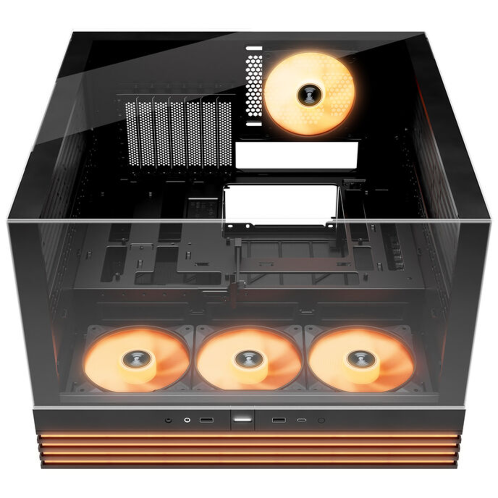 be Quiet Light Base 600 LX RGB ATX Mid Tower Case with Glass Panels (Black)