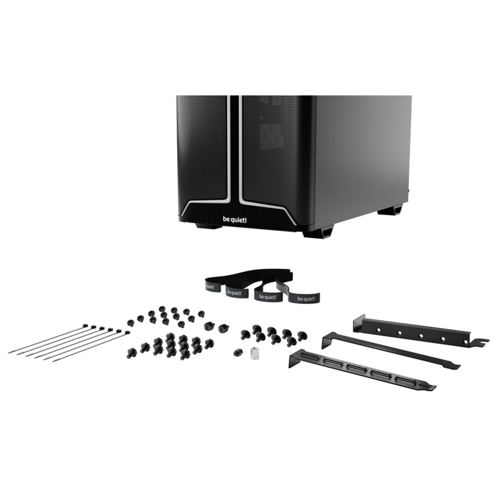 be Quiet Pure Base 501 DX RGB Mid Tower ATX Case with Glass Panel (Black)