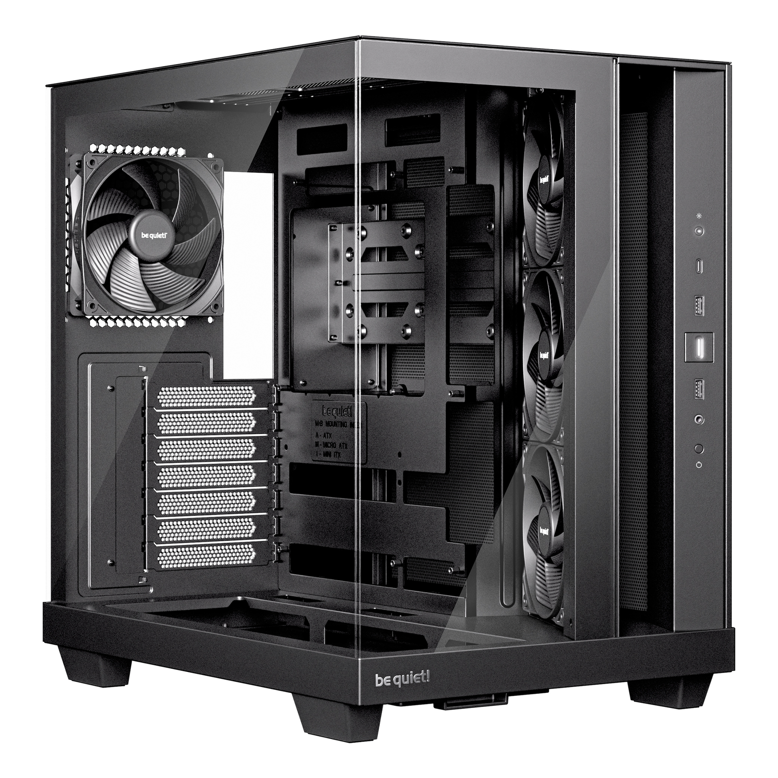 be Quiet LIGHT BASE 500 Black PC Case