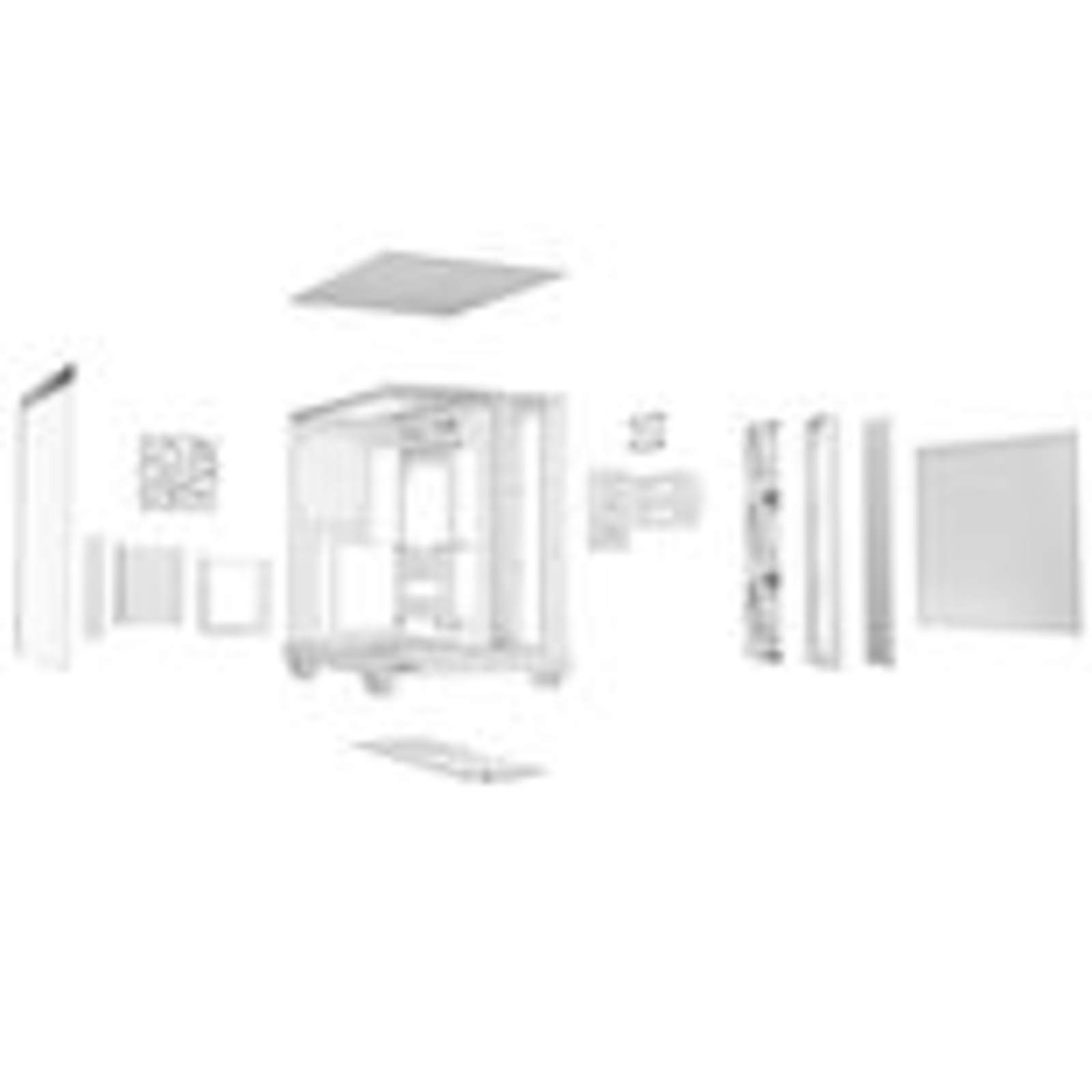be Quiet LIGHT BASE 500 LX White PC Case