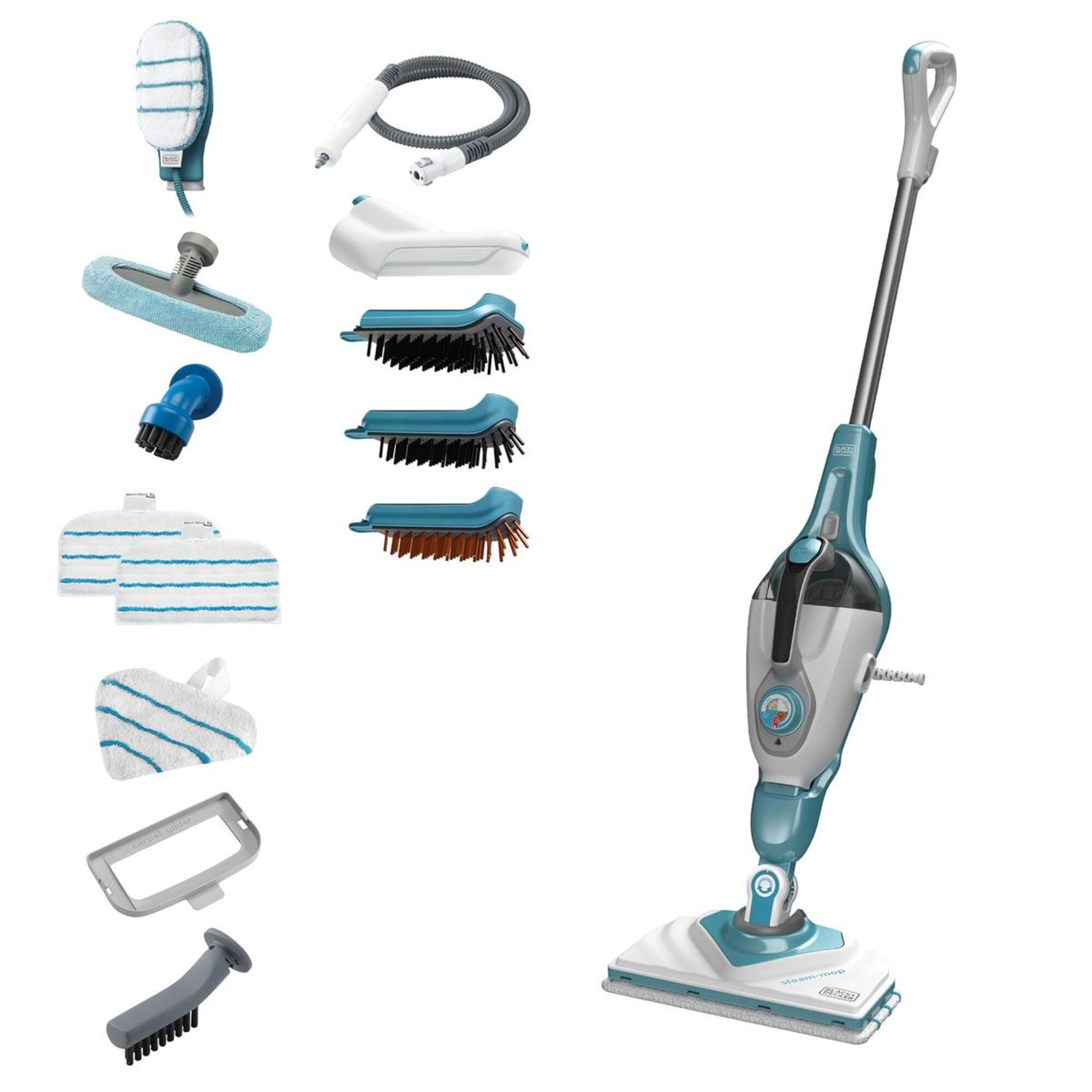 BLACK+DECKER Steam Mop 1600W BHSM1610DSM