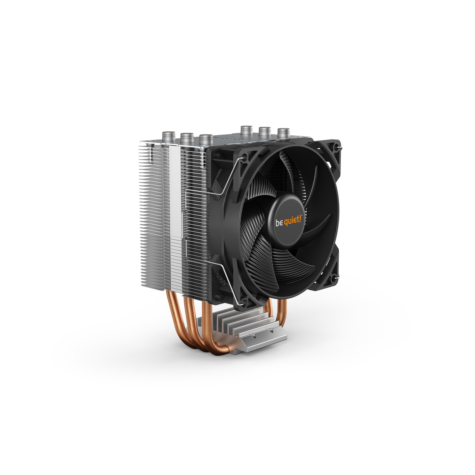 be Quiet Pure Rock Slim 2 Processor Cooler1-Pack Black Silver 92 Mm