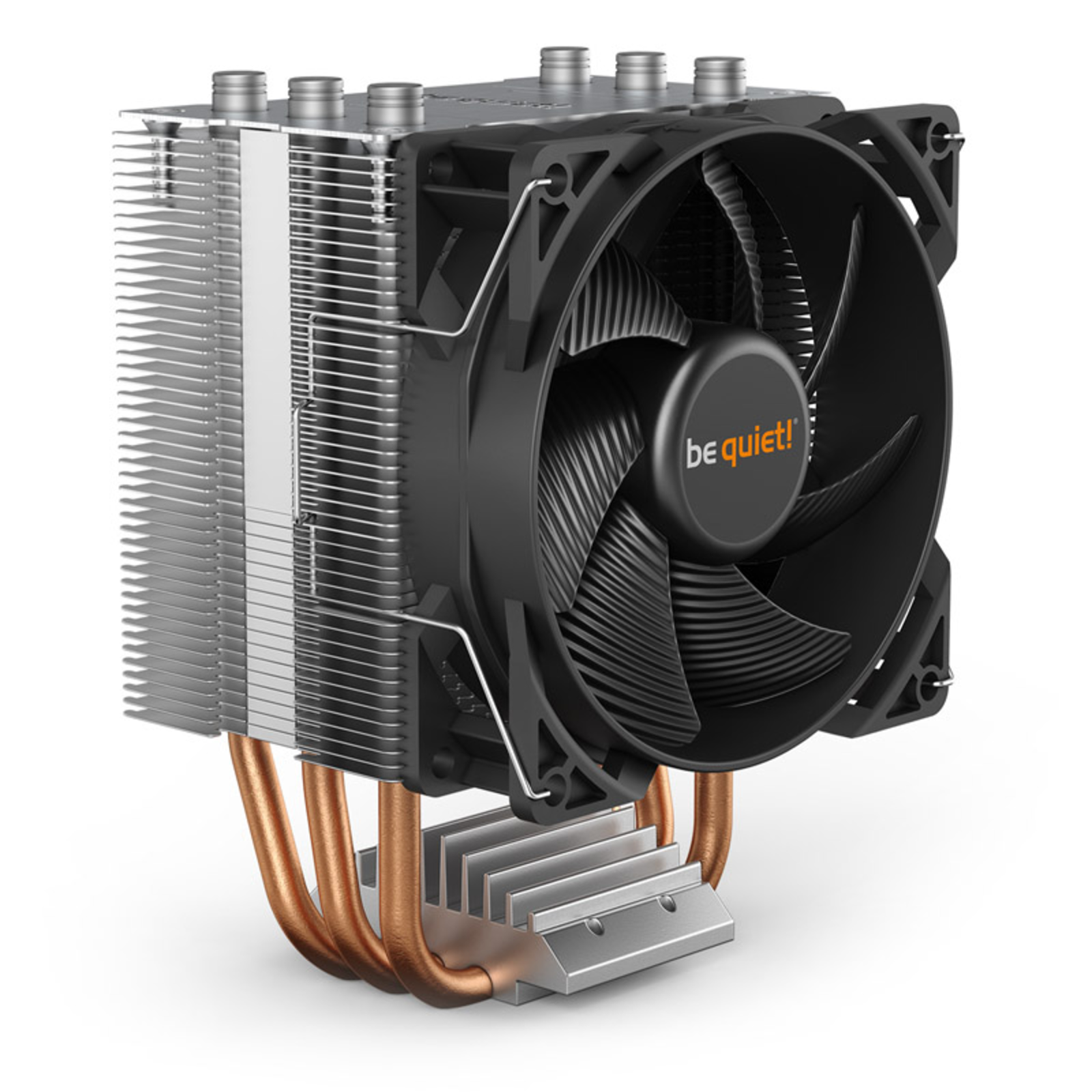 be Quiet Pure Rock Slim 2 Processor Cooler1-Pack Black Silver 92 Mm