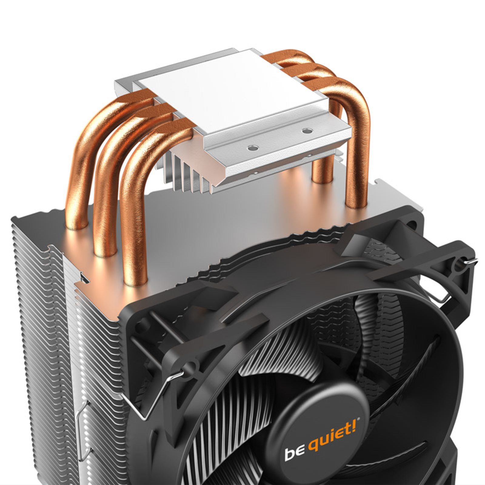 be Quiet Pure Rock Slim 2 Processor Cooler1-Pack Black Silver 92 Mm