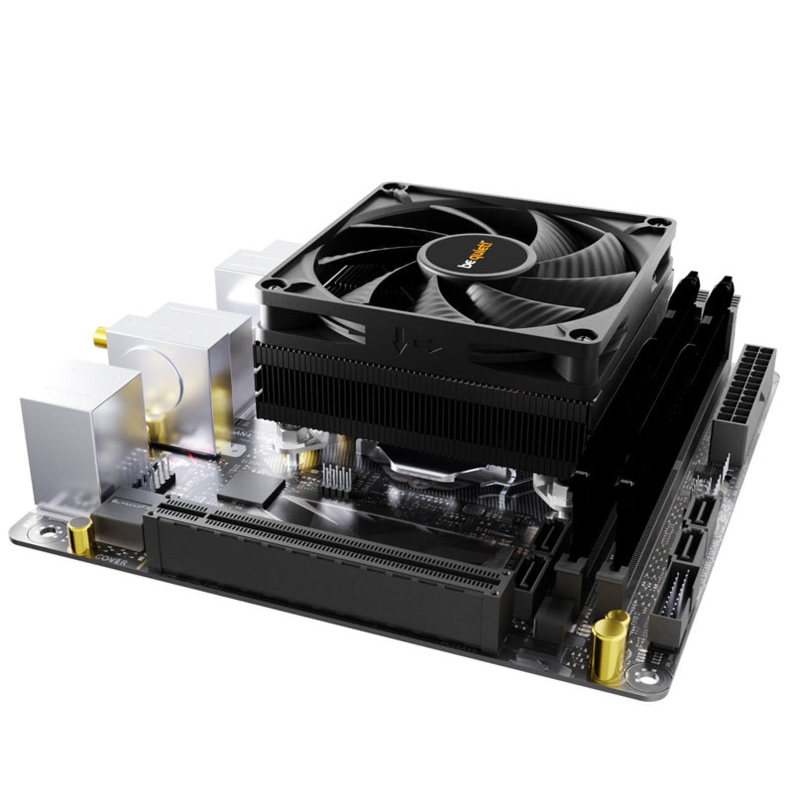 be Quiet Pure Rock Lp Motherboard Air Cooler 9.2cm Black