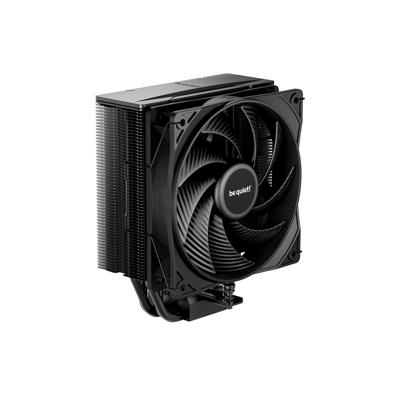 Be Quiet CPU Cooler PURE ROCK 3 Black 120mm PWM Fan 4x Heatpipe Black