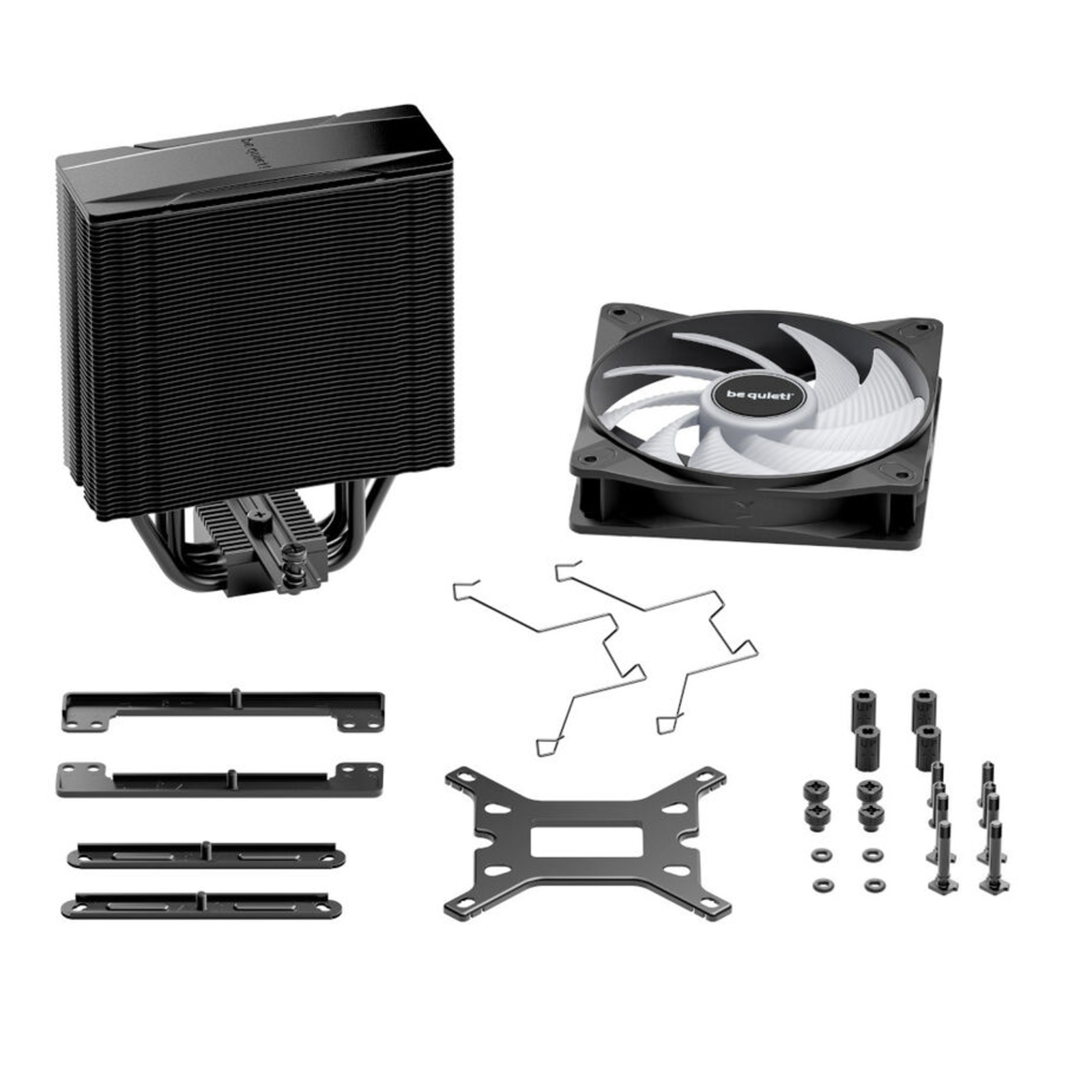 BE QUIET PROCESSOR FAN PURE ROCK 3 LX RGB (BLACK)