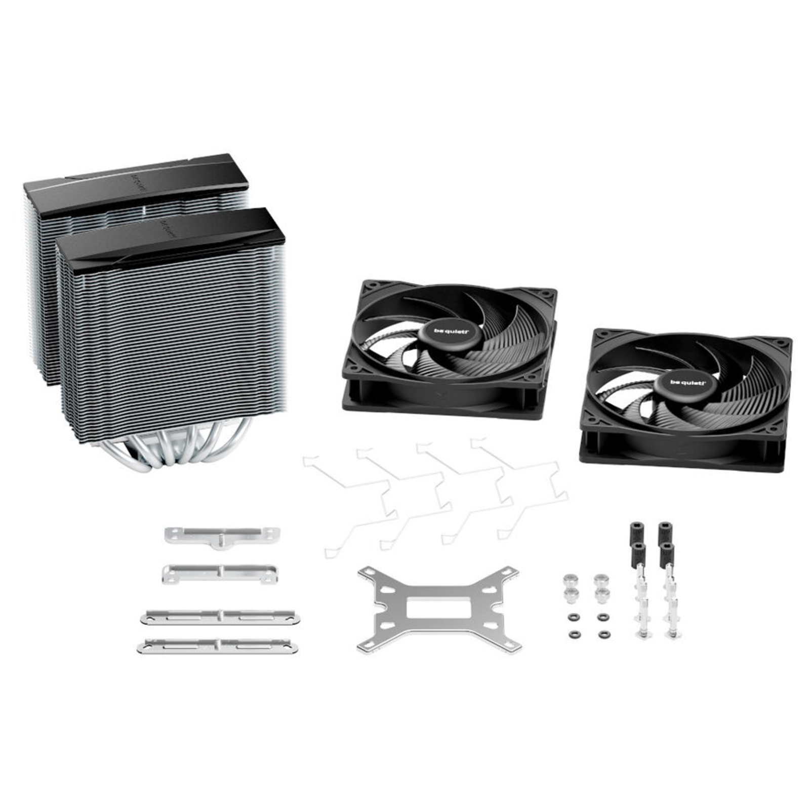 BE QUIET PROCESSOR FAN PURE ROCK PRO 3 (BLACK/SILVER)