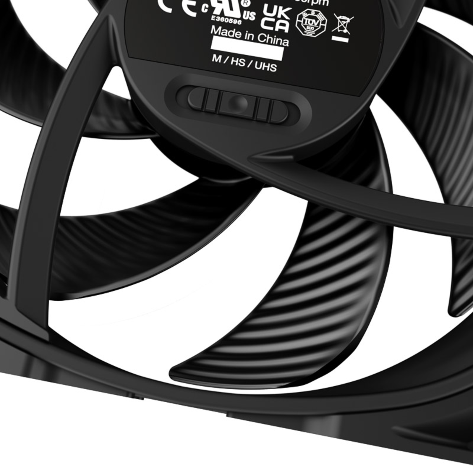 be Quiet Silent Wings Pro 4 PWM Fan 1-Pack Black 120 Mm