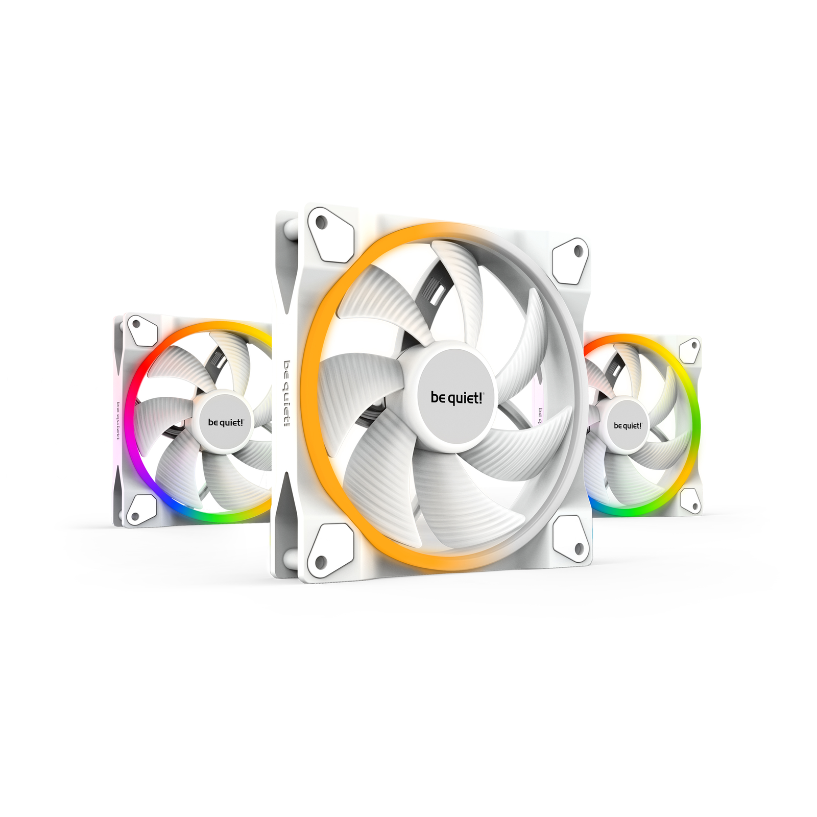 be Quiet Light Wings Computer Case Fan 12cm White
