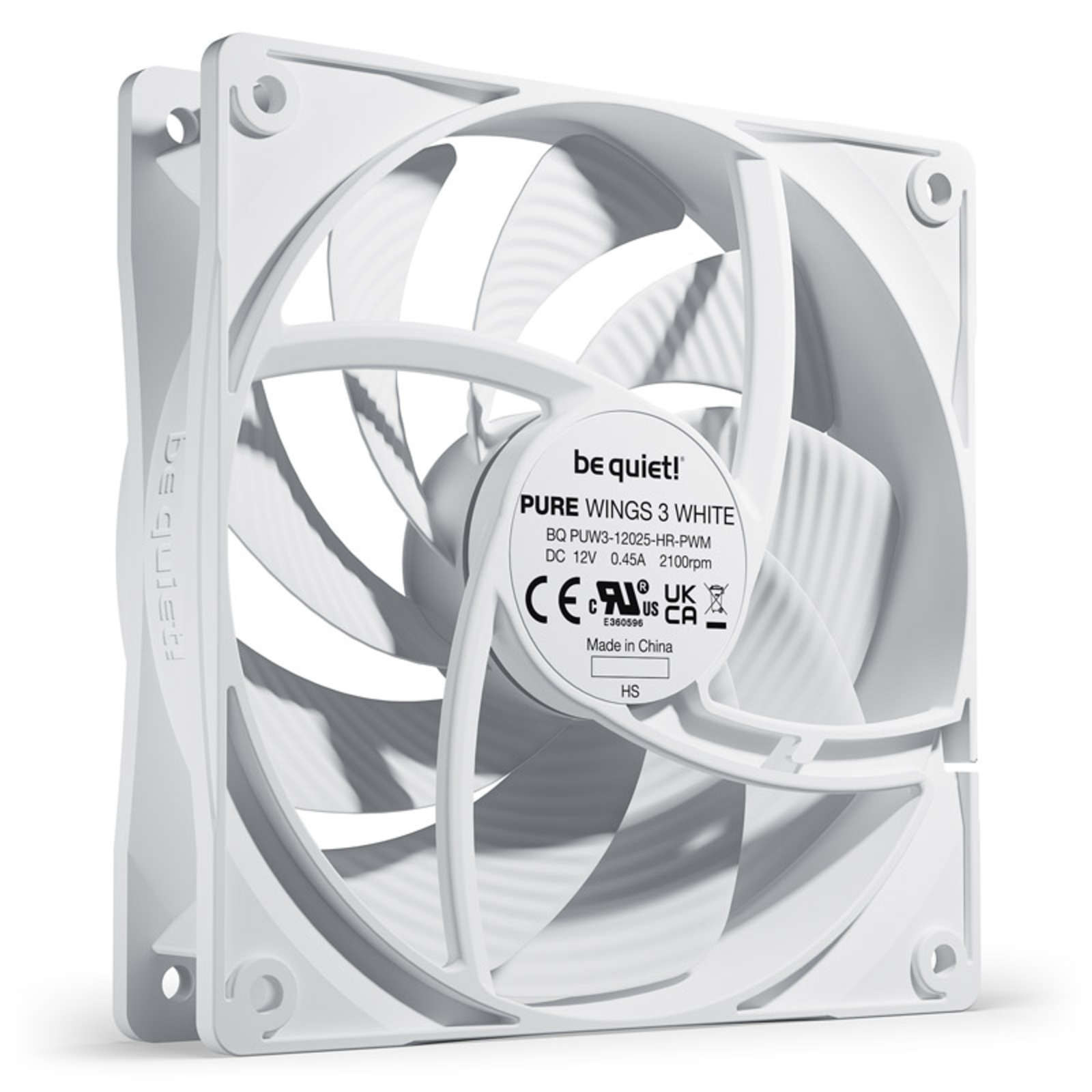 be Quiet Pure Wings 3 Housing Fan PWM High-Speed