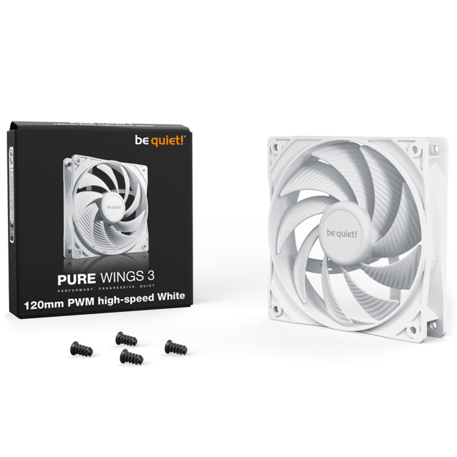be Quiet Pure Wings 3 Housing Fan PWM High-Speed