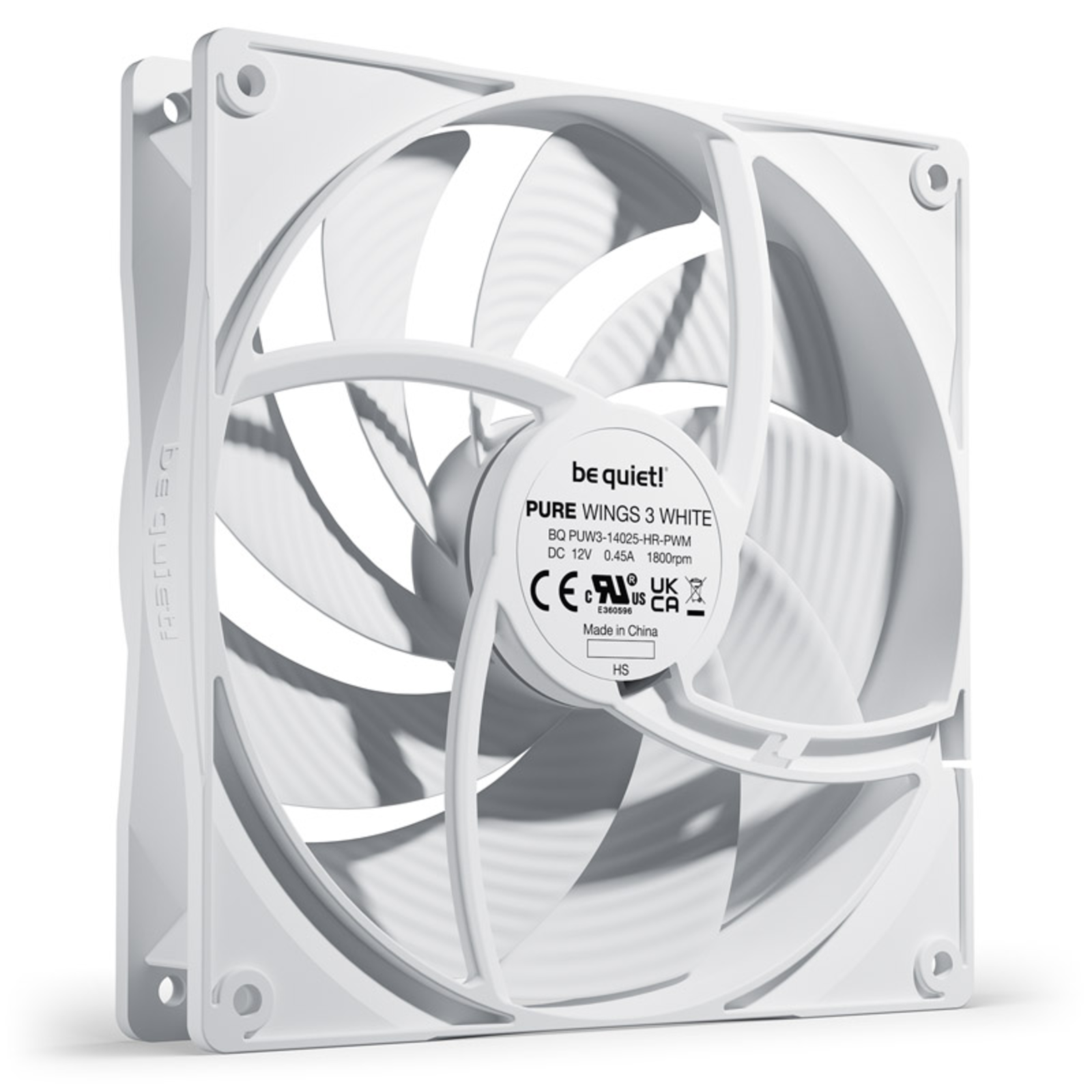 be Quiet Pure Wings 3 Housing Fan PWM High-Speed