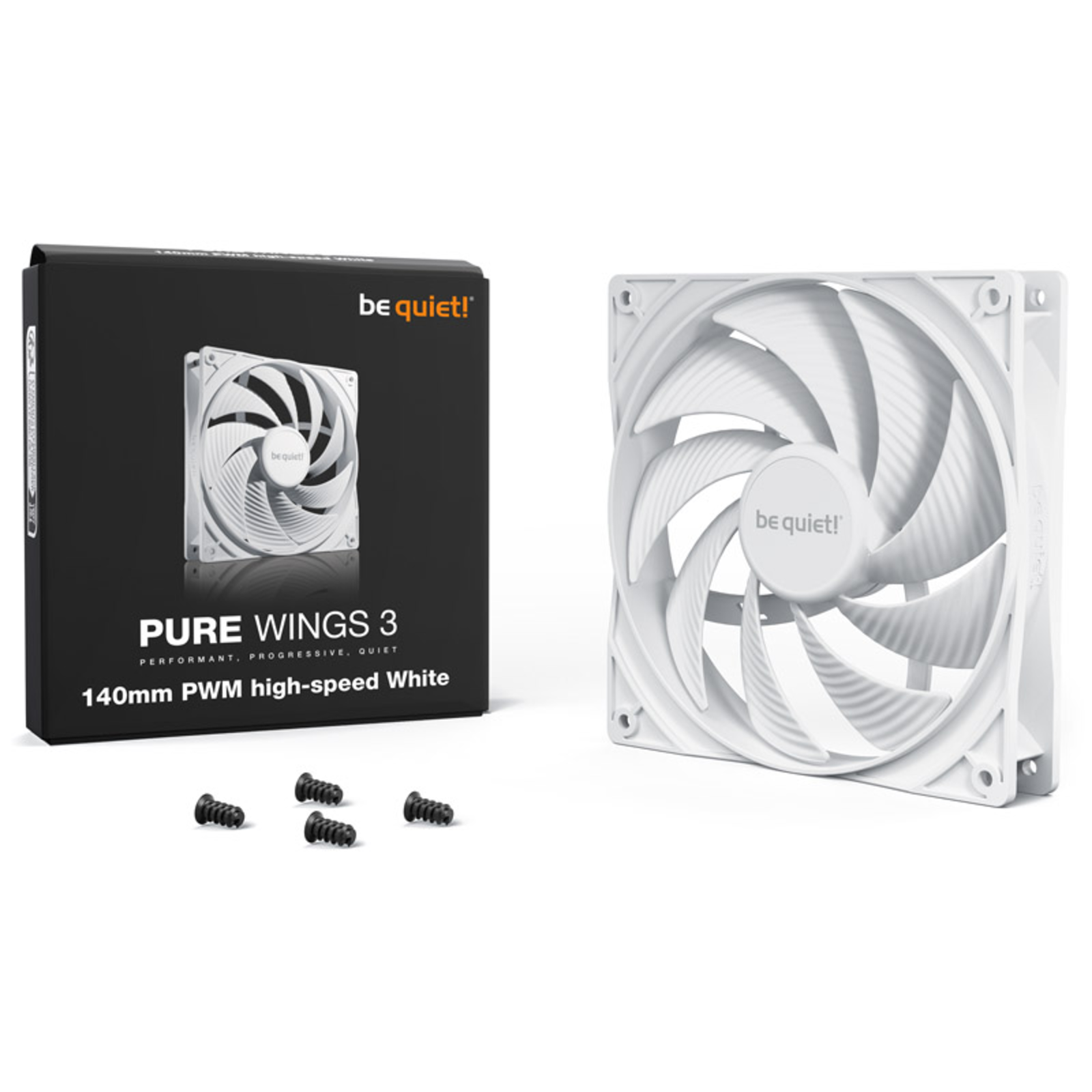 be Quiet Pure Wings 3 Housing Fan PWM High-Speed