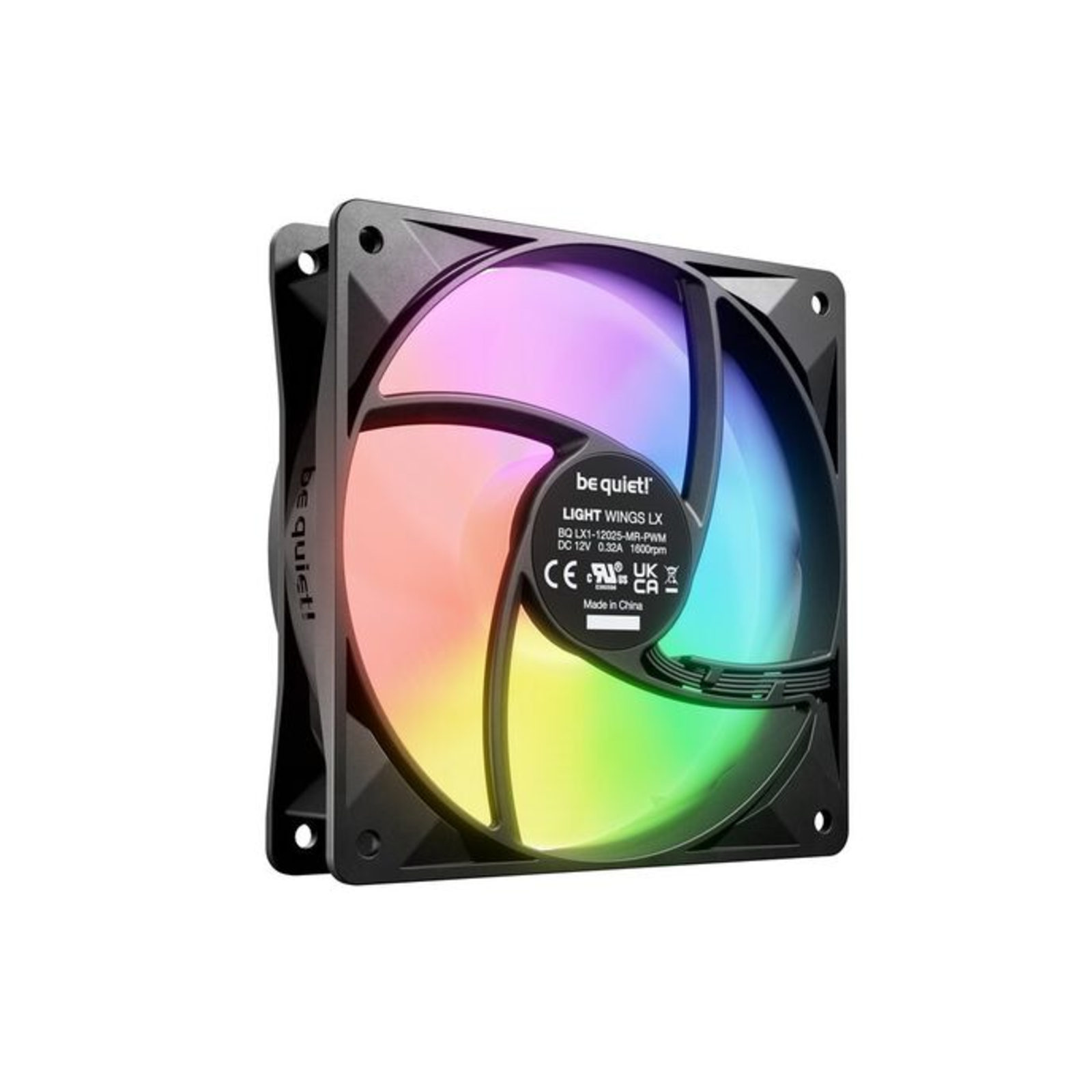 be Quiet LIGHT WINGS LX 120mm PWM Housing Fan