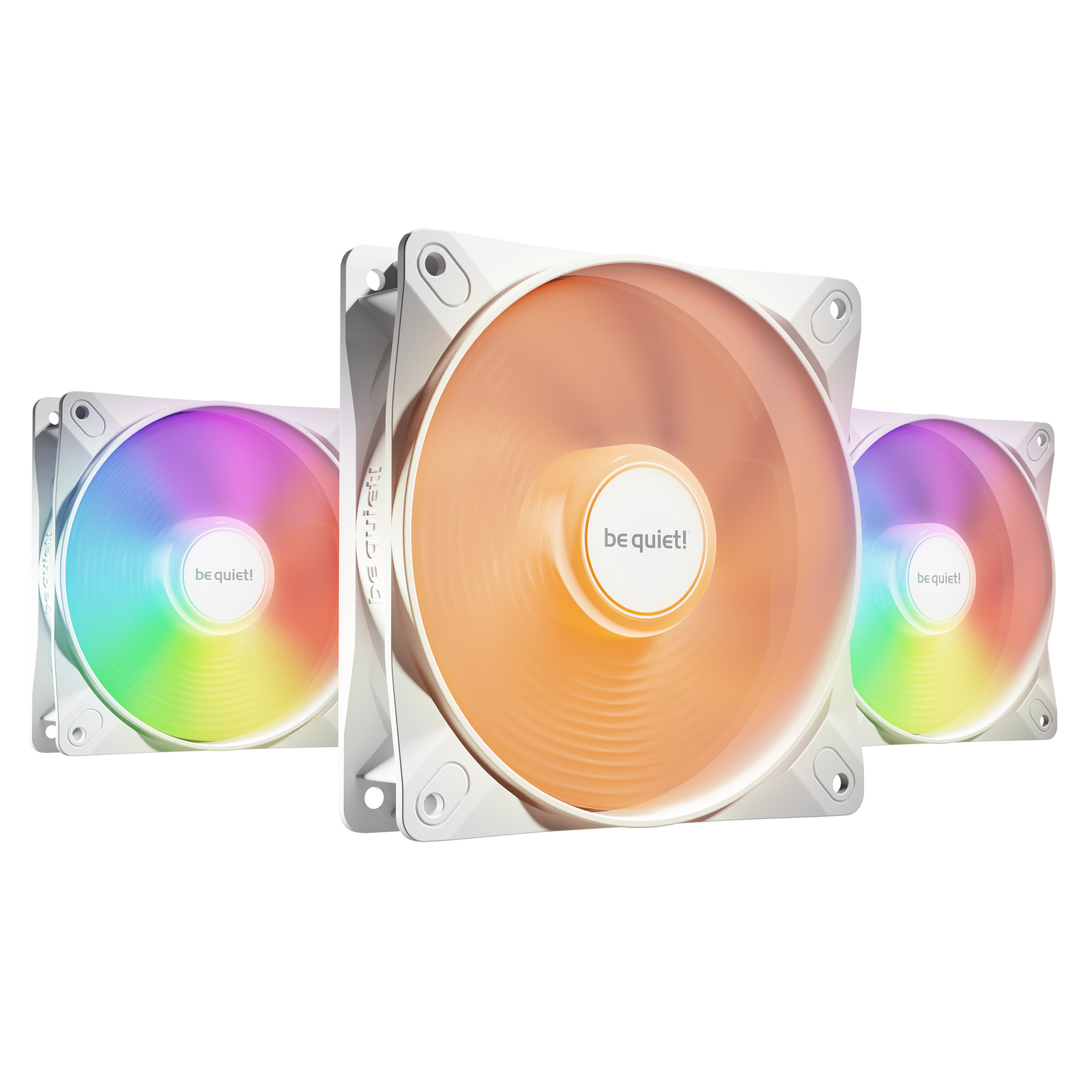 be Quiet Fan 120mm Light Wings LX PWM H. Speed 3x White