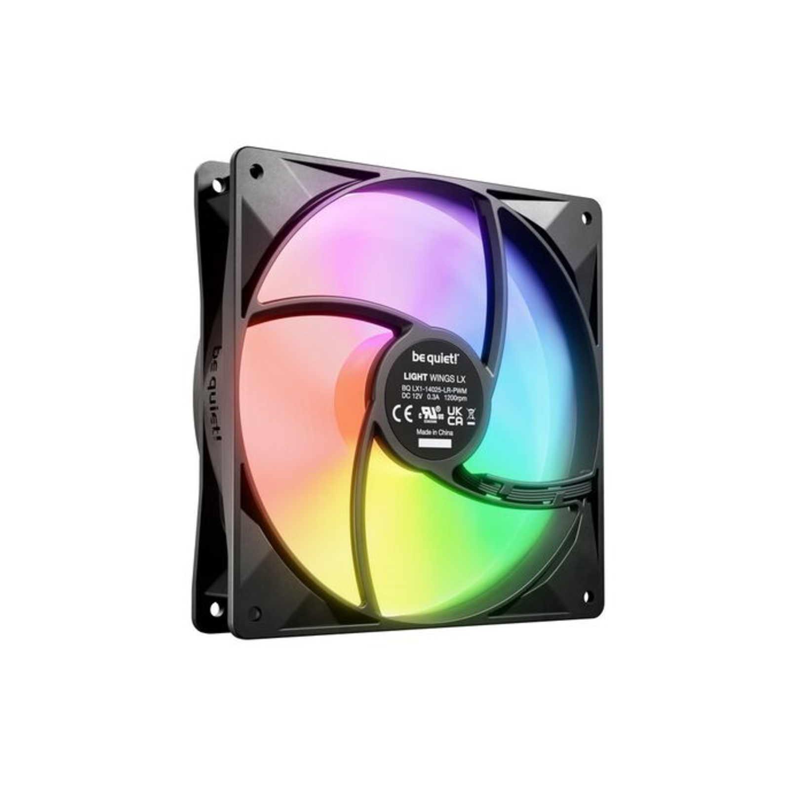 be Quiet LIGHT WINGS LX 140mm PWM Housing Fan