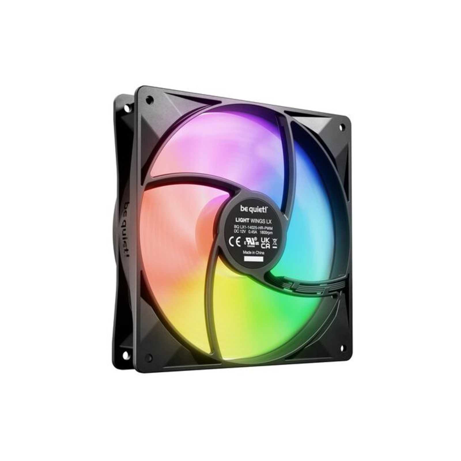 be Quiet LIGHT WINGS LX 140mm PWM High-speed Triple Pack Housing Fan