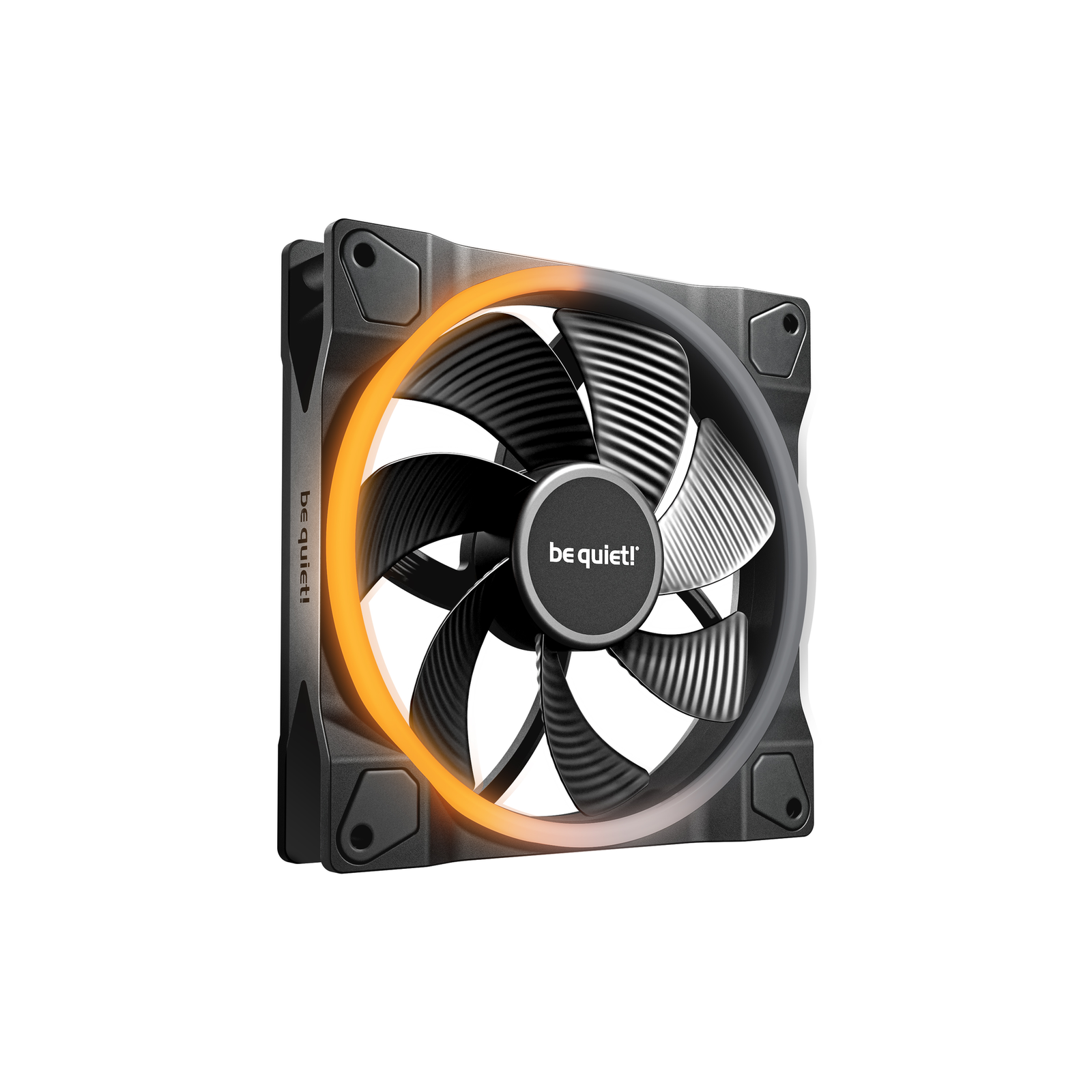 Be Quiet Light Wings PWM Fan 140mm Reverse Black Case Fan 25.5 DB (BL134)