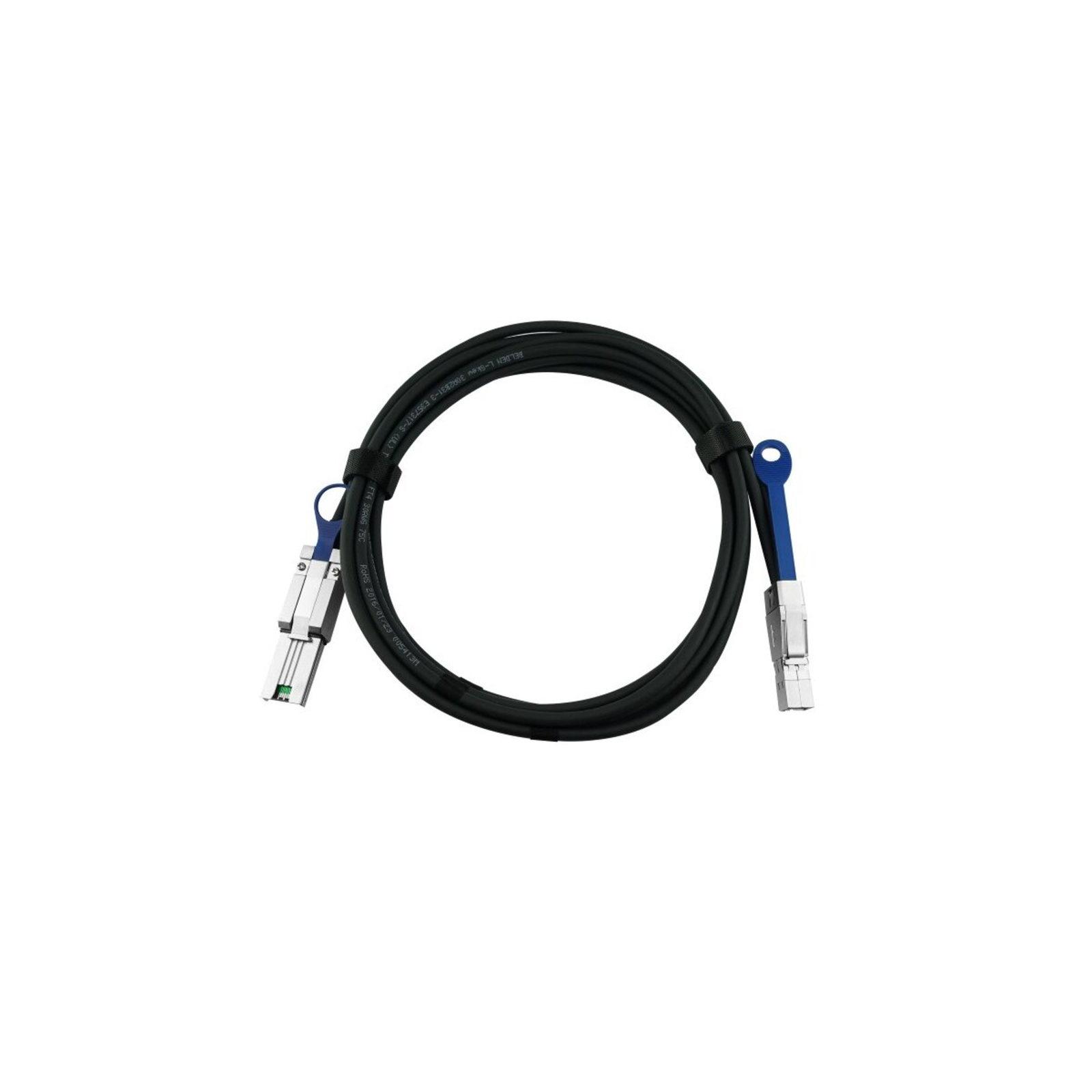 BlueLAN External MiniSAS Hybrid Cable Mini-SAS (SFF-8088) to Mini-SAS HD (SFF-8644) AWG30 3 Metres