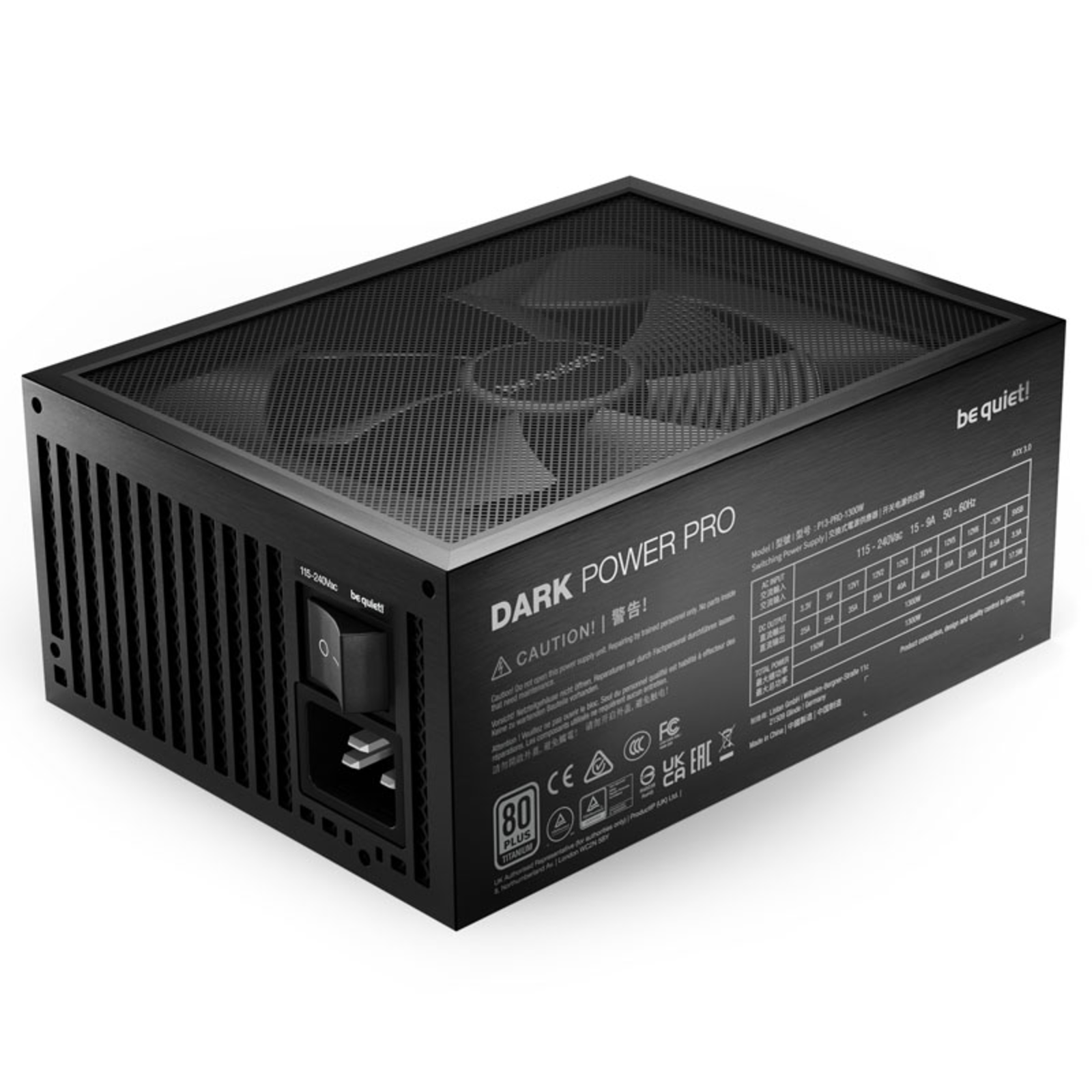 be Quiet DARK Power PRO 13 1300W PC-Power Supply