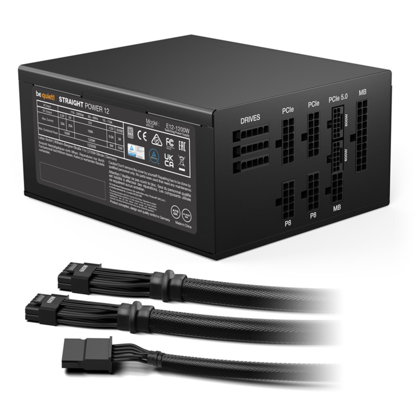 be Quiet Straight Power 12 Power Supply Unit 1200 W 20+4
