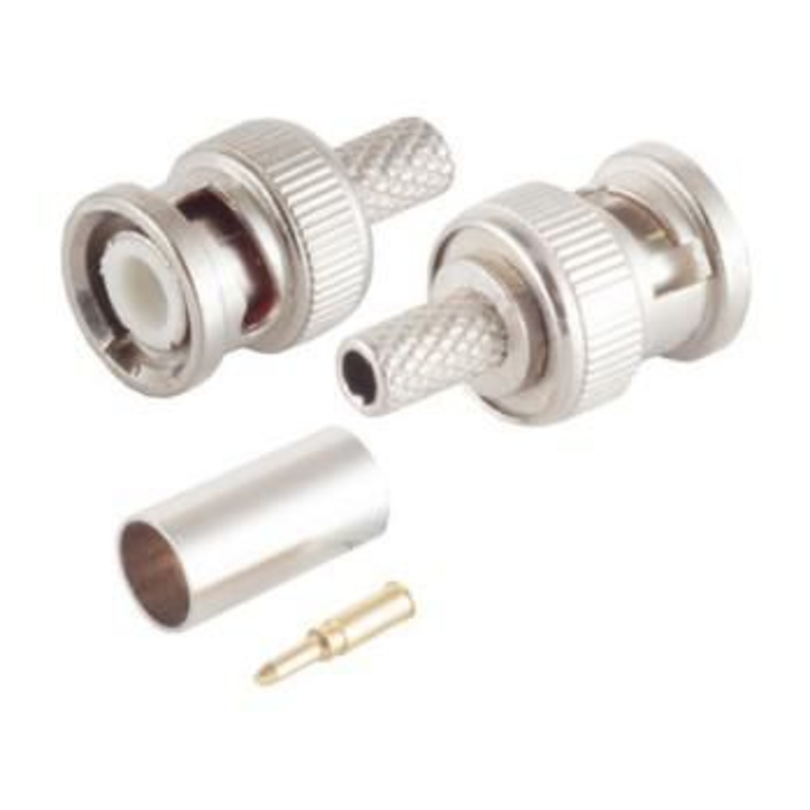 Micro Connect BNC Crimp Plug for RG59 Cable with gold Pin