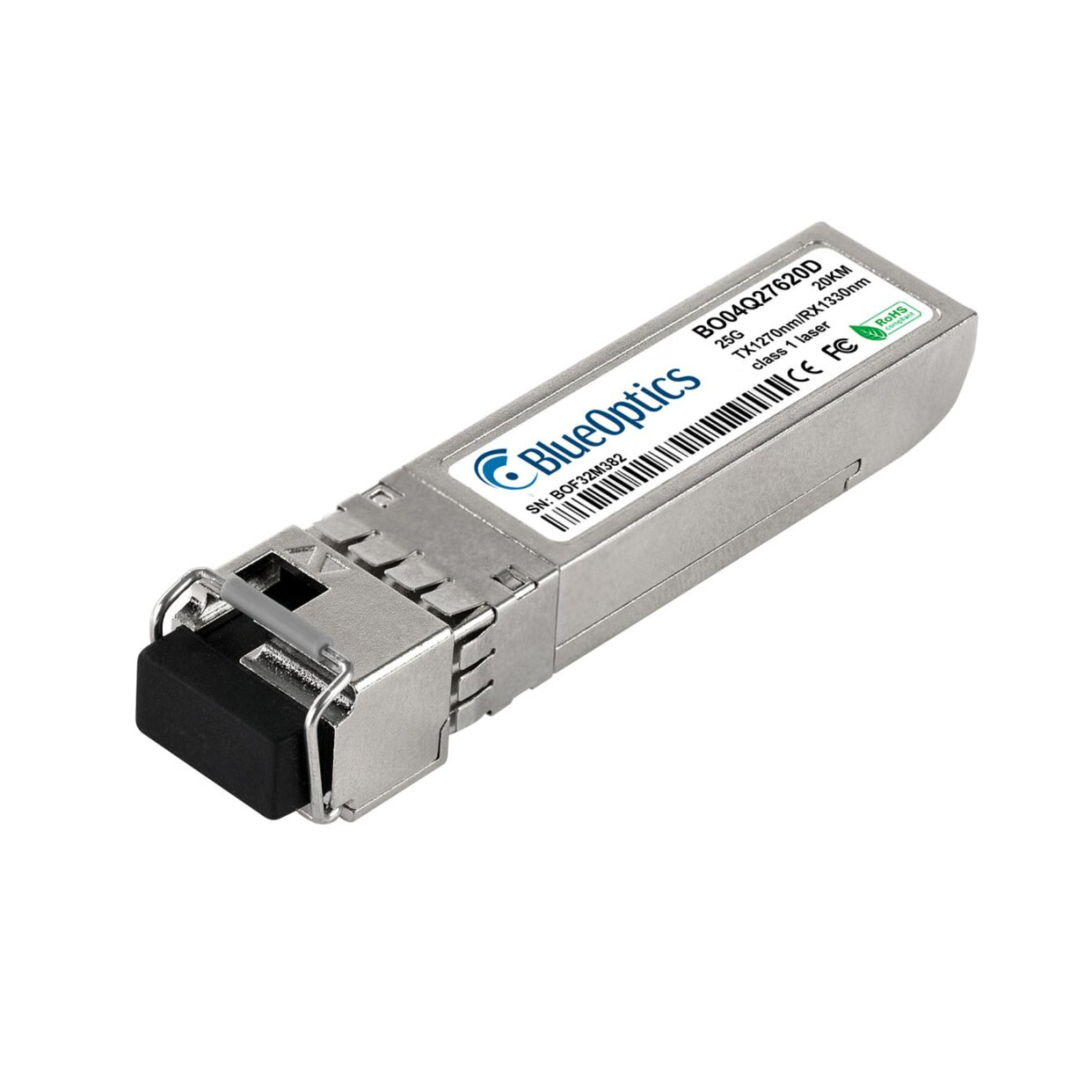 BlueOptics Bidi SFP28 Transceiver TX1270nm/RX1330nm 25GBASE-BX-U 20KM