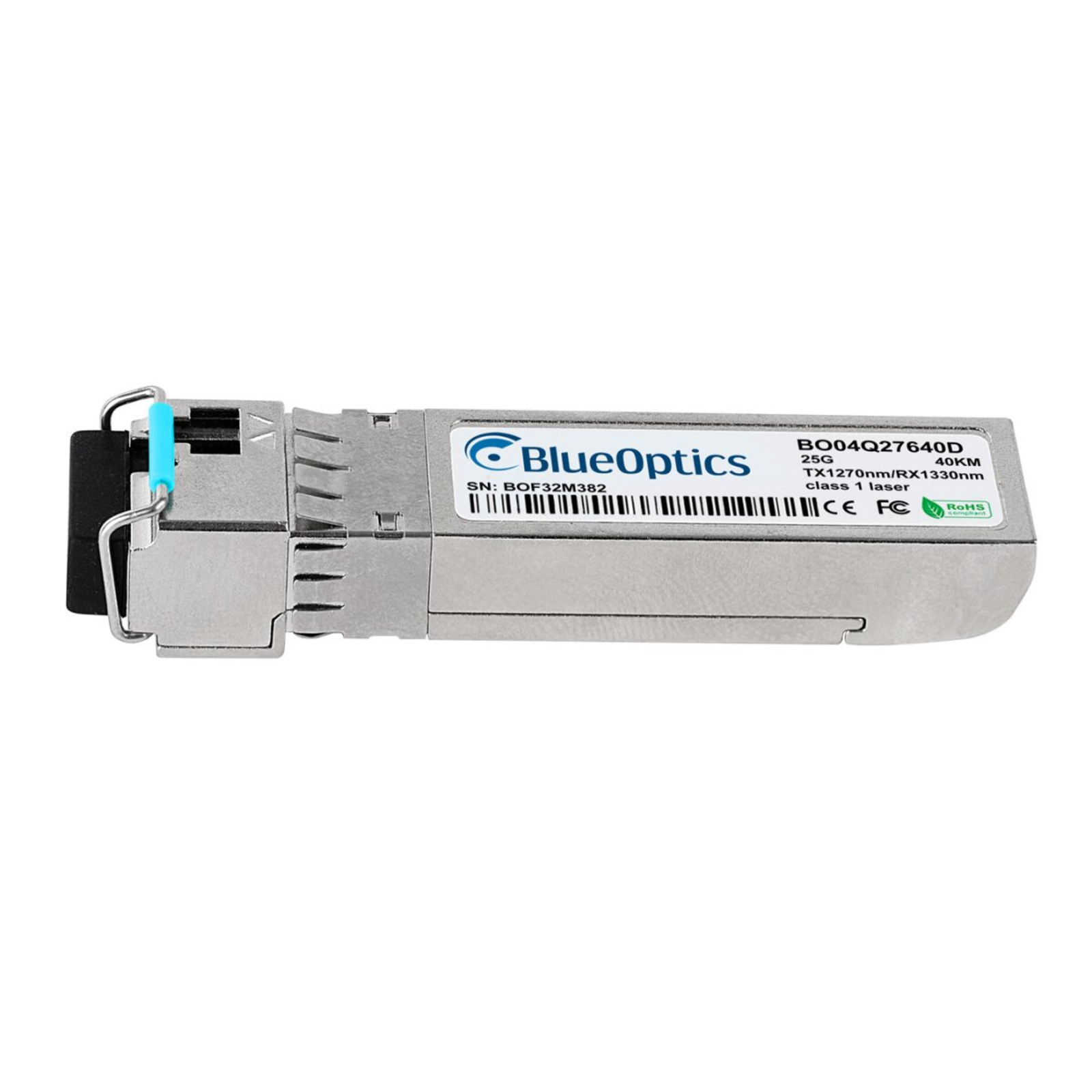 BlueOptics Bidi SFP28 Transceiver 25GBASE-BX-U 40KM
