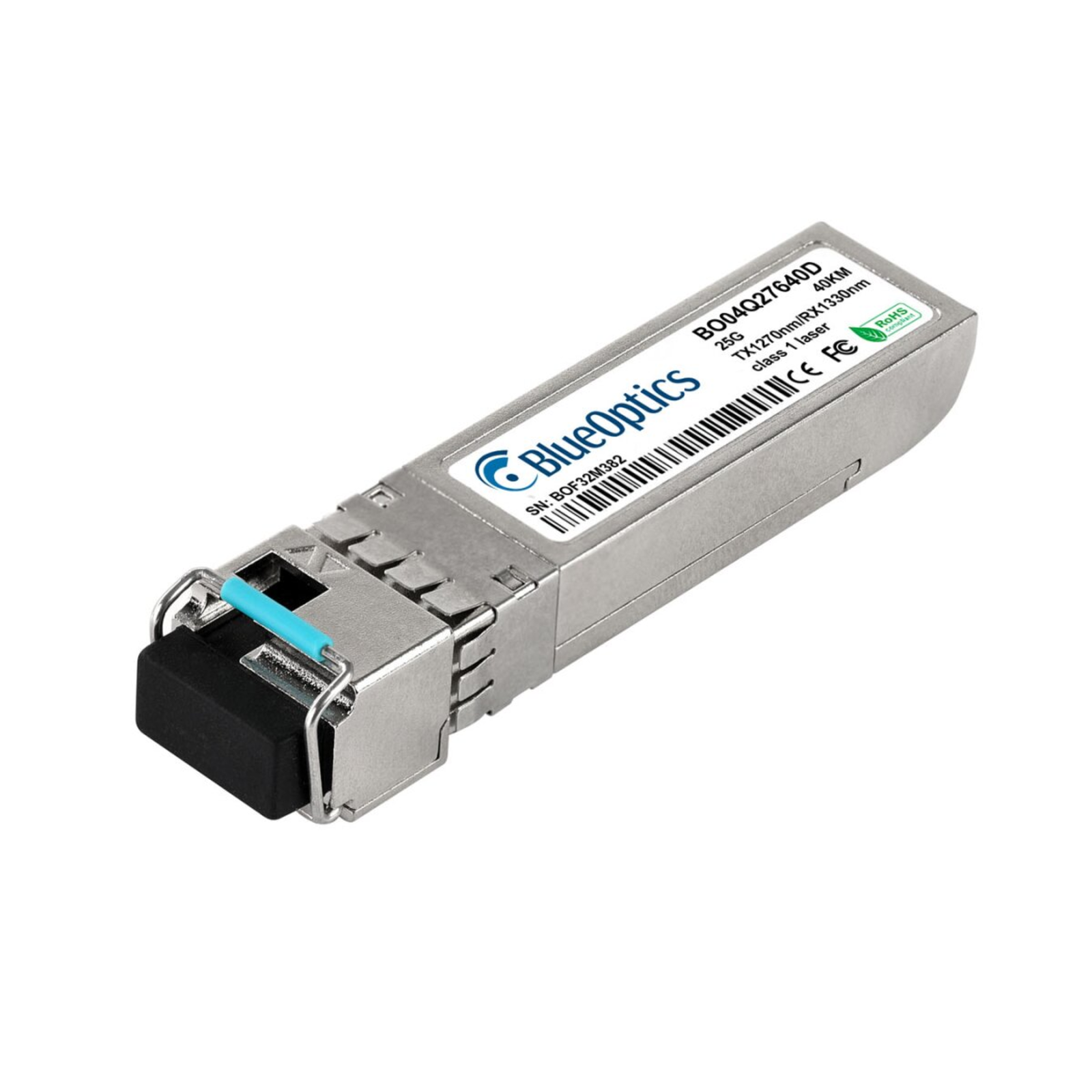 BlueOptics Bidi SFP28 Transceiver 25GBASE-BX-U 40KM
