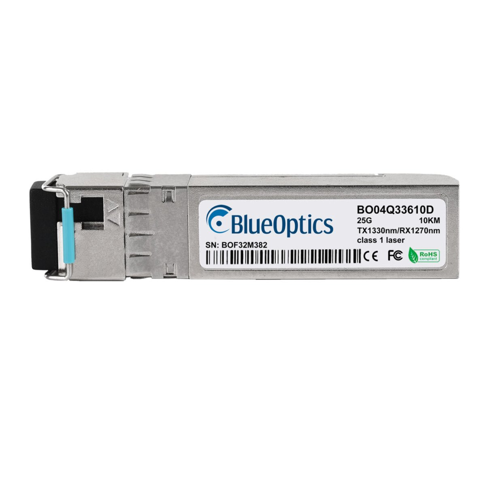 BlueOptics Bidi SFP28 Transceiver 25GBASE-BX-D 10KM Industrial