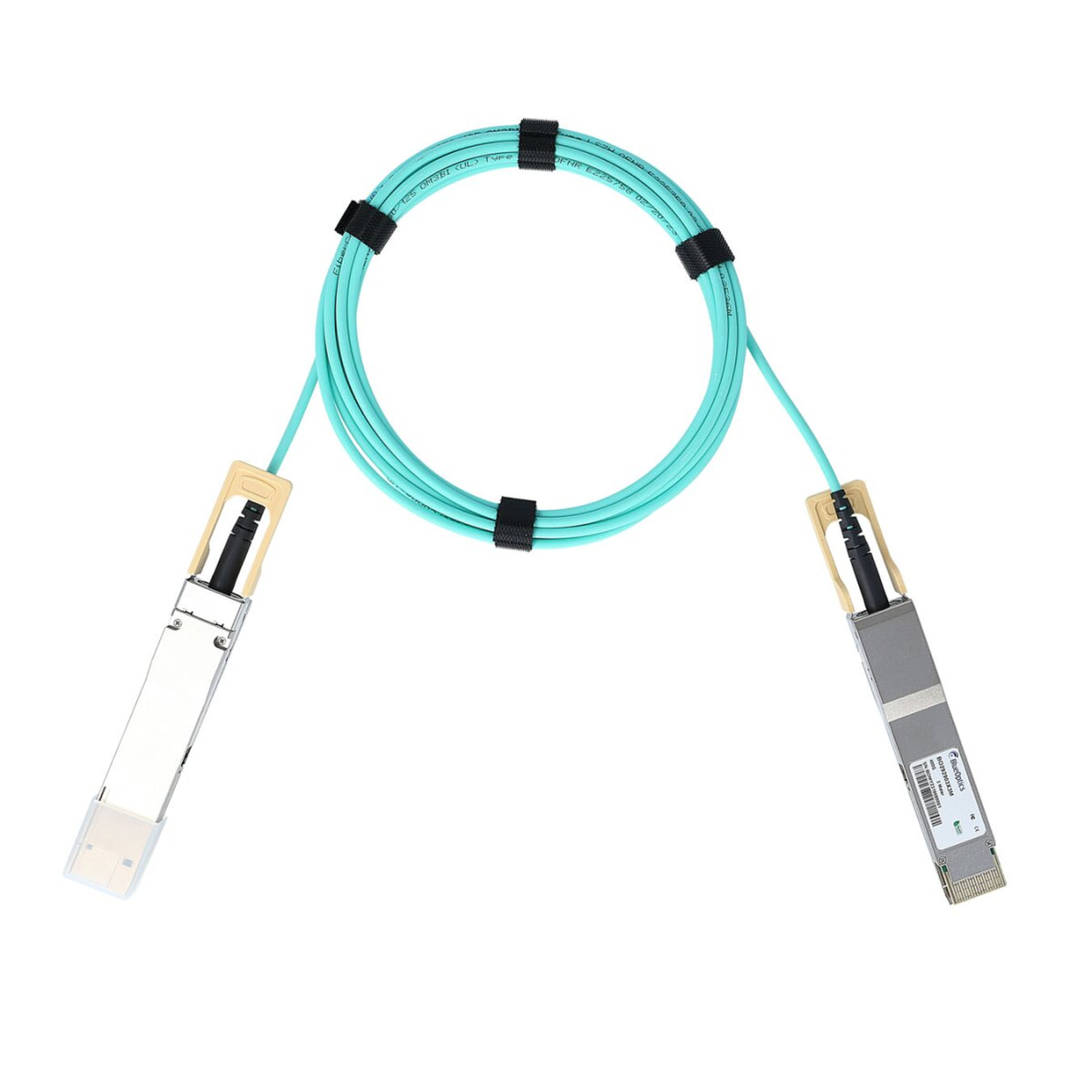 BlueOptics Active Optical Cable QSFP-DD 400GBASE-SR8 3 Meters