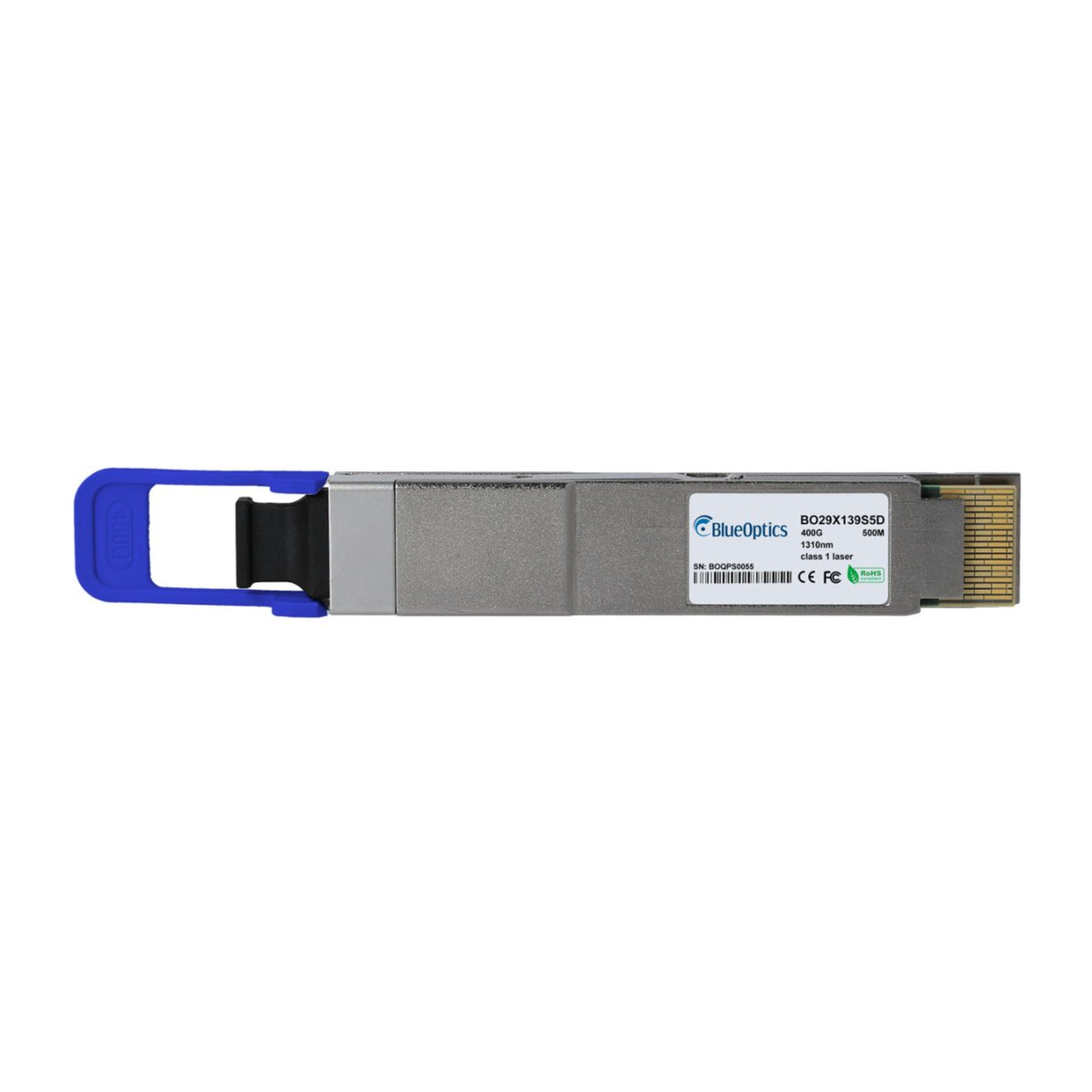BlueOptics QSFP-DD Transceiver 1310nm 400GBASE-DR4 500 Meters