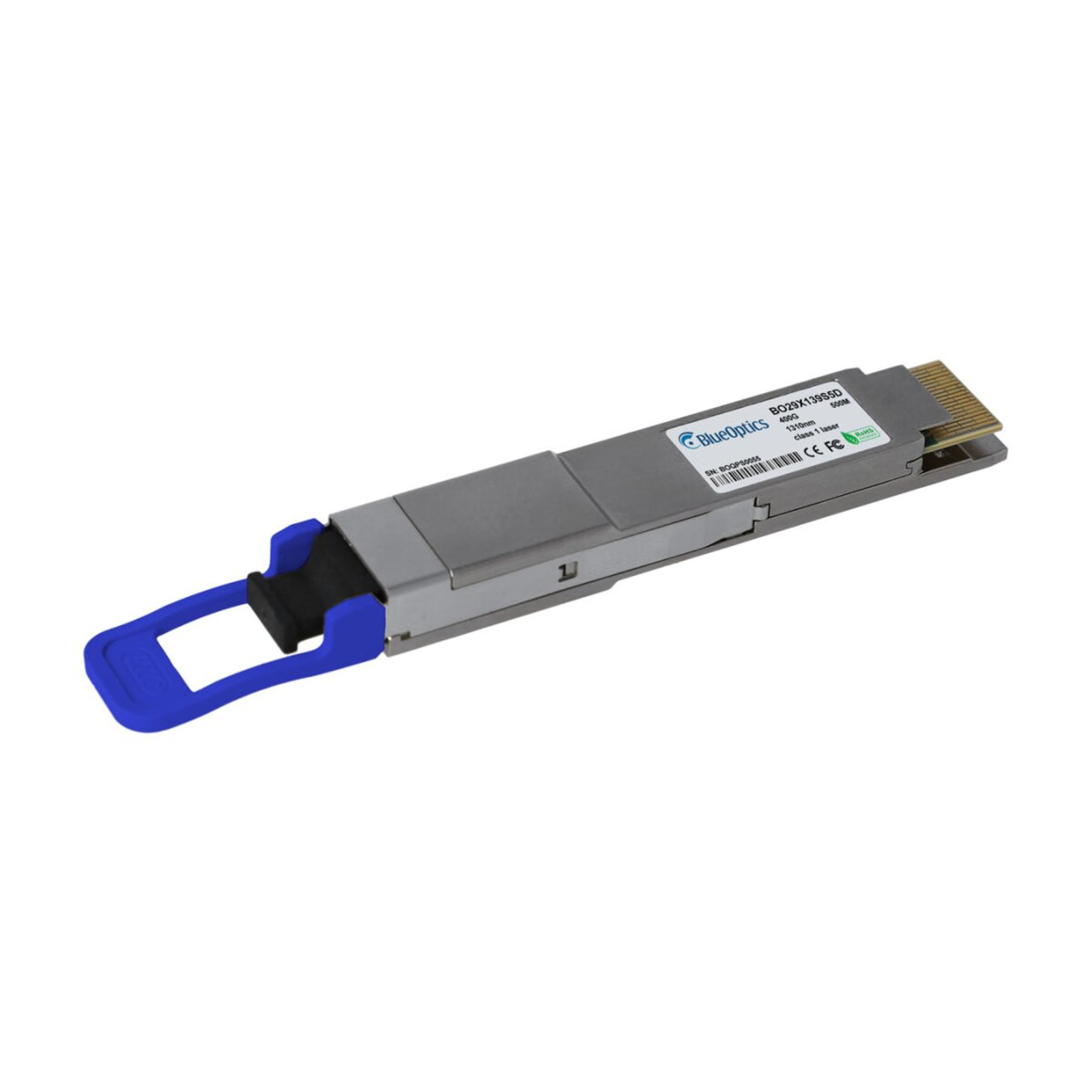 BlueOptics QSFP-DD Transceiver 1310nm 400GBASE-DR4 500 Meters