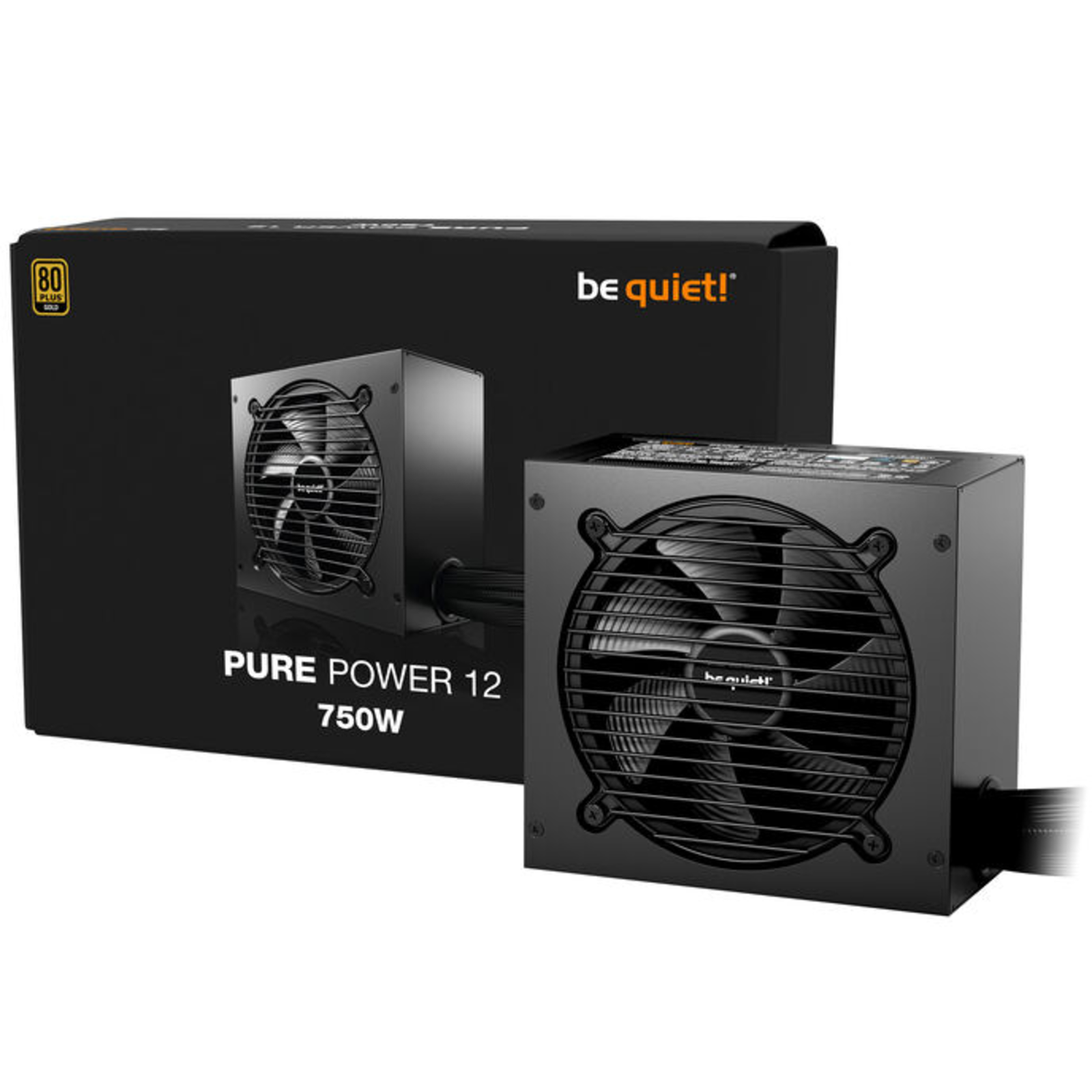 be Quiet PURE POWER 12 750W PC Power Supply Unit