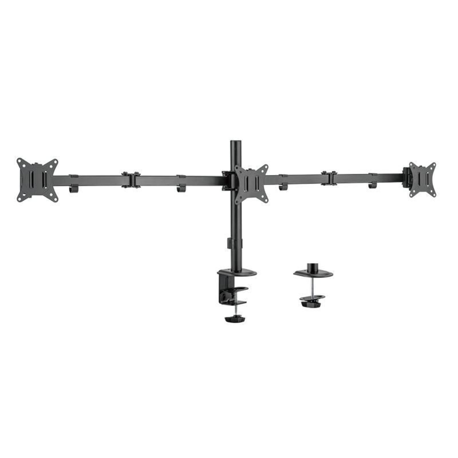 LOGILINK BP0173 Triple Monitor Mount 17-27inch Arm Length Each 658mm Aluminum
