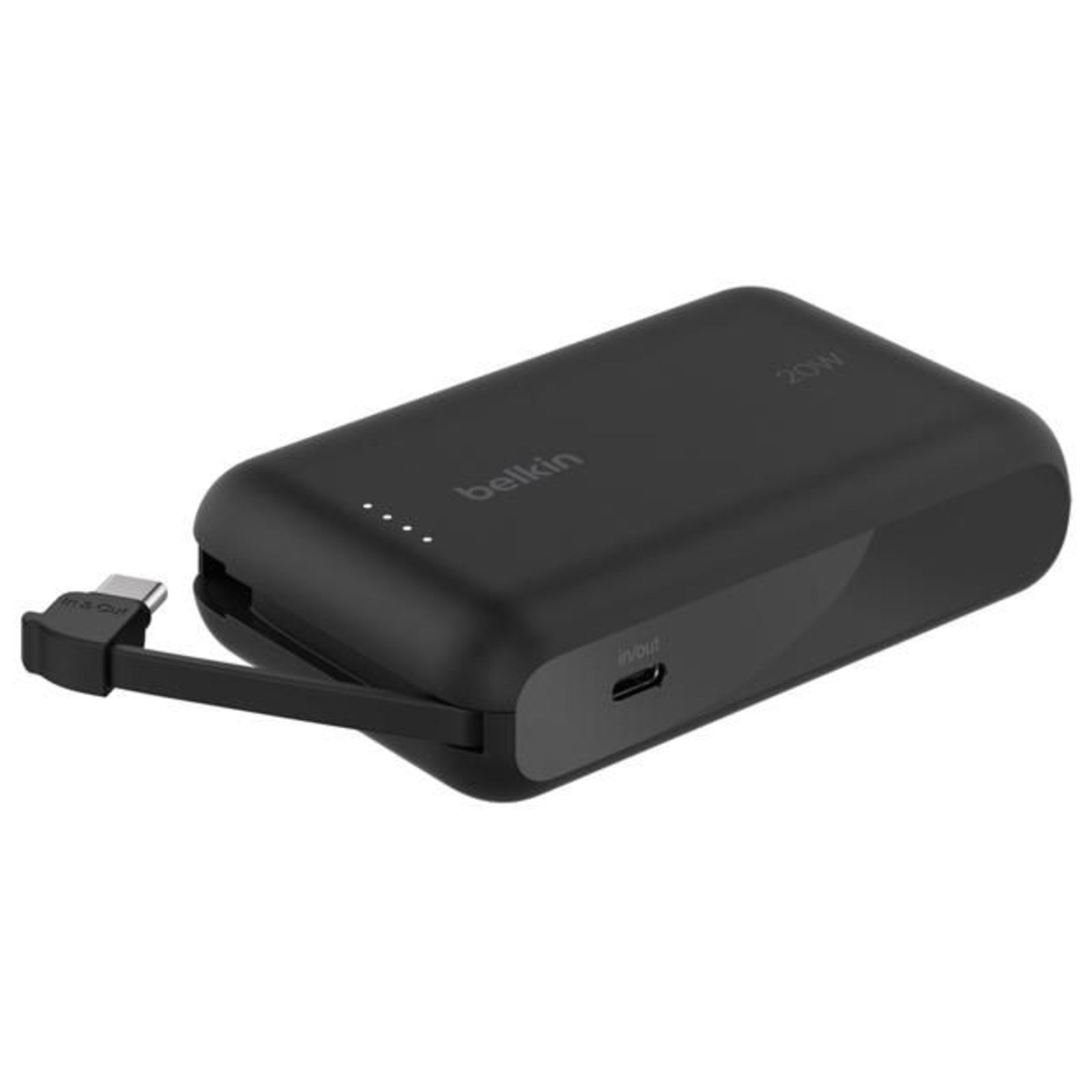 Belkin BOOST Charge Powerbk. 20W 10.000mAh USB-C Black BPB021hqBK
