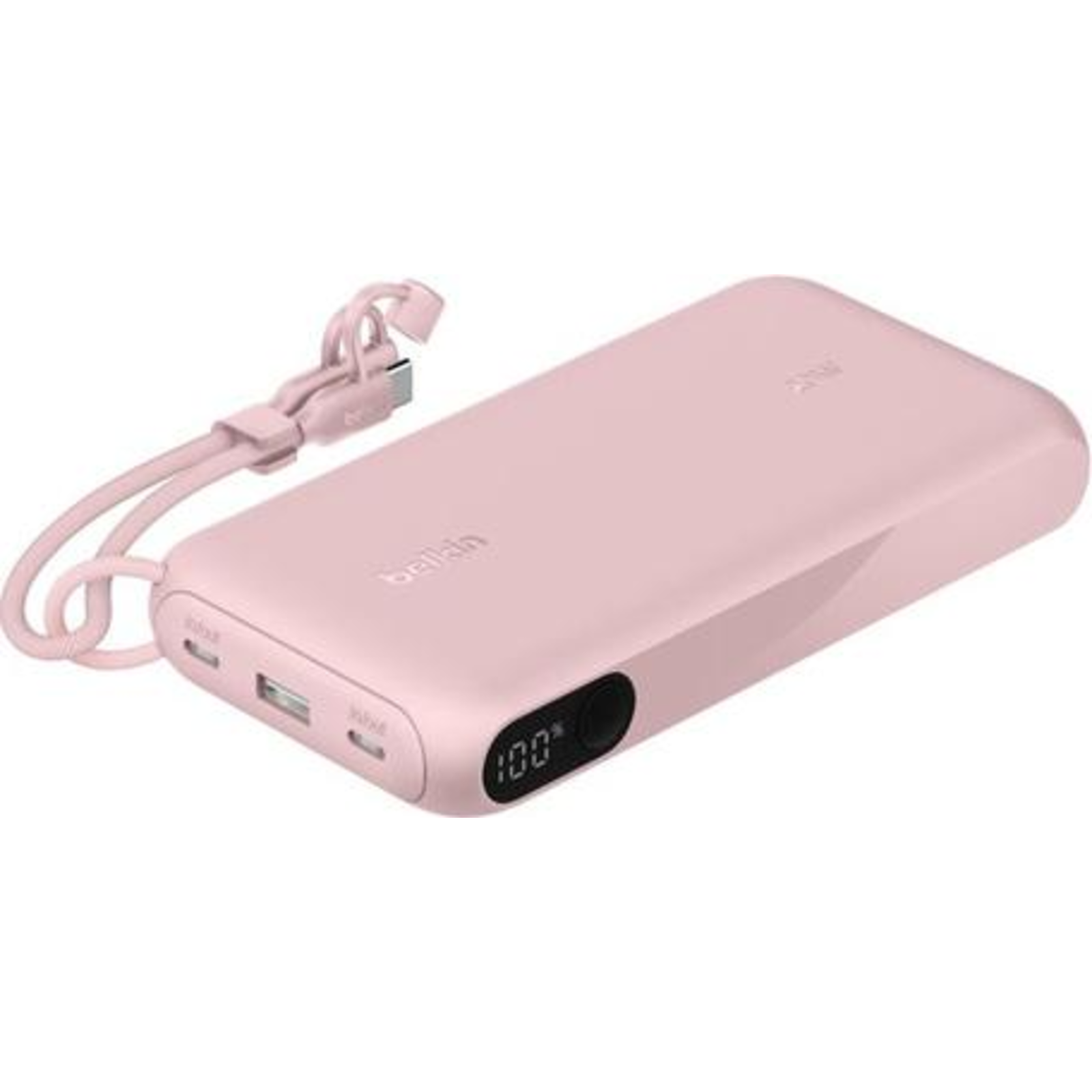Belkin BoostCharge Powerbank with Display 20,000 MAh 20 Watts PD 3 Output Ports (2 X USB-C USB)