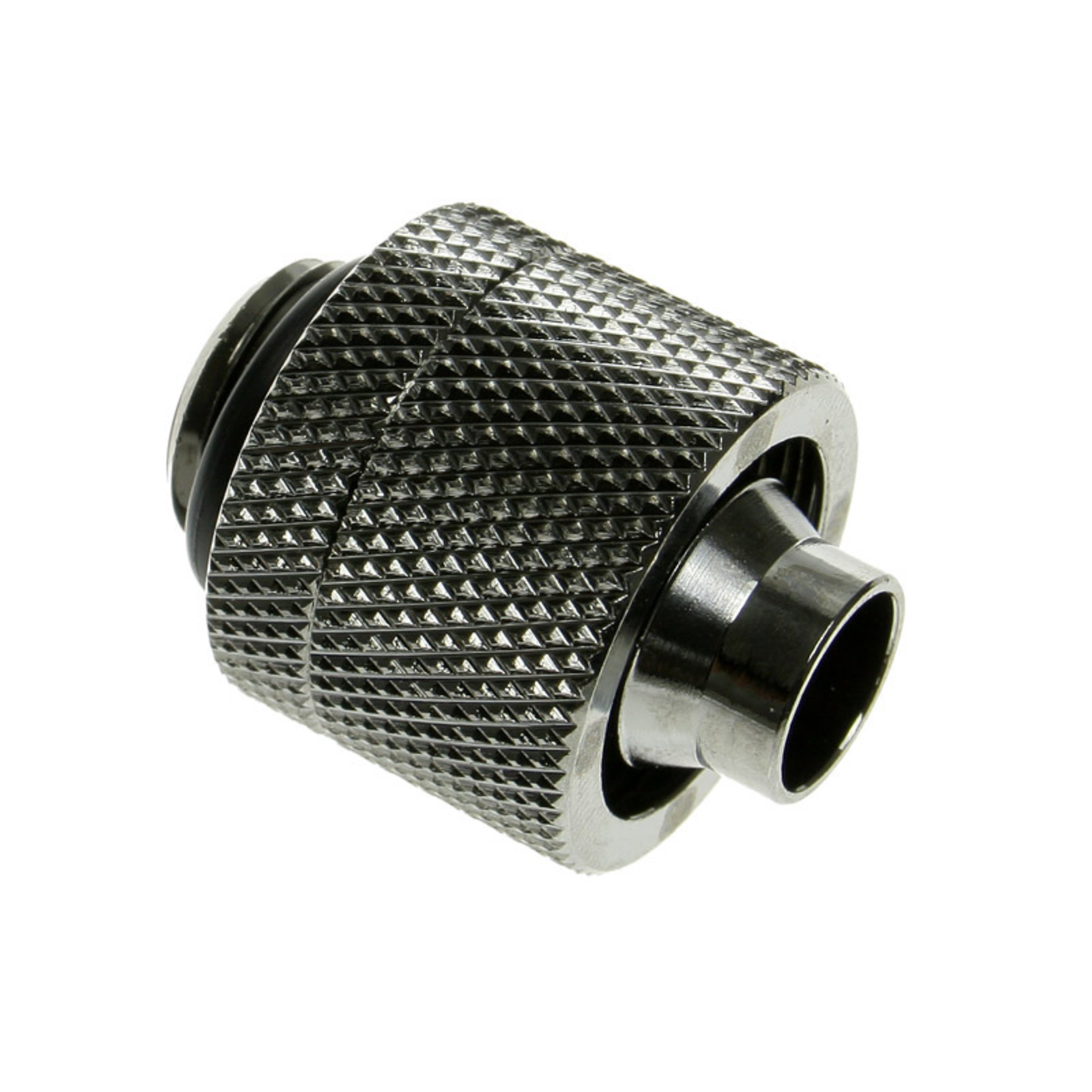 Bitspower Connection Straight G1/4 Inch AG to 16/10mm Black Glossy