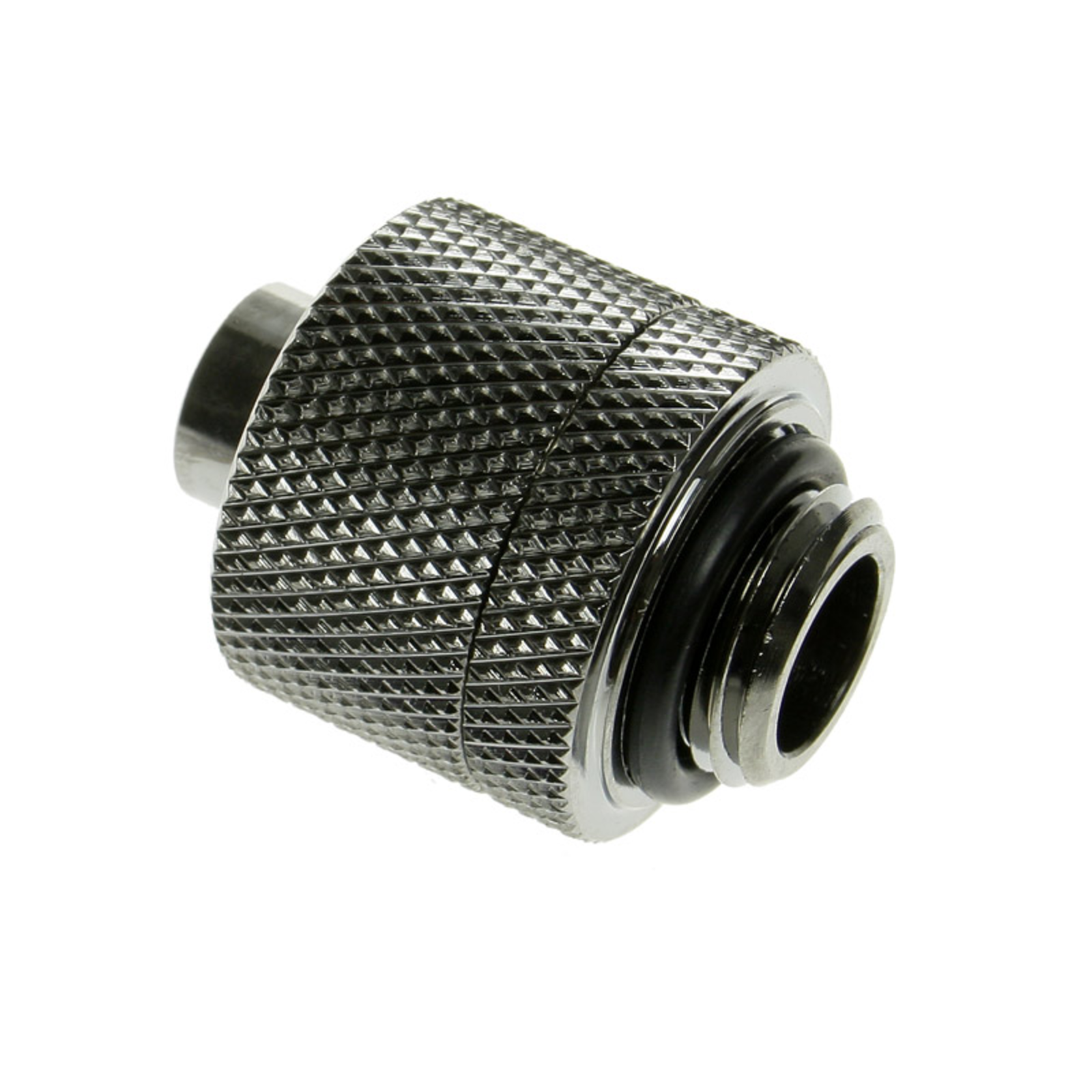 Bitspower Connection Straight G1/4 Inch AG to 16/10mm Black Glossy