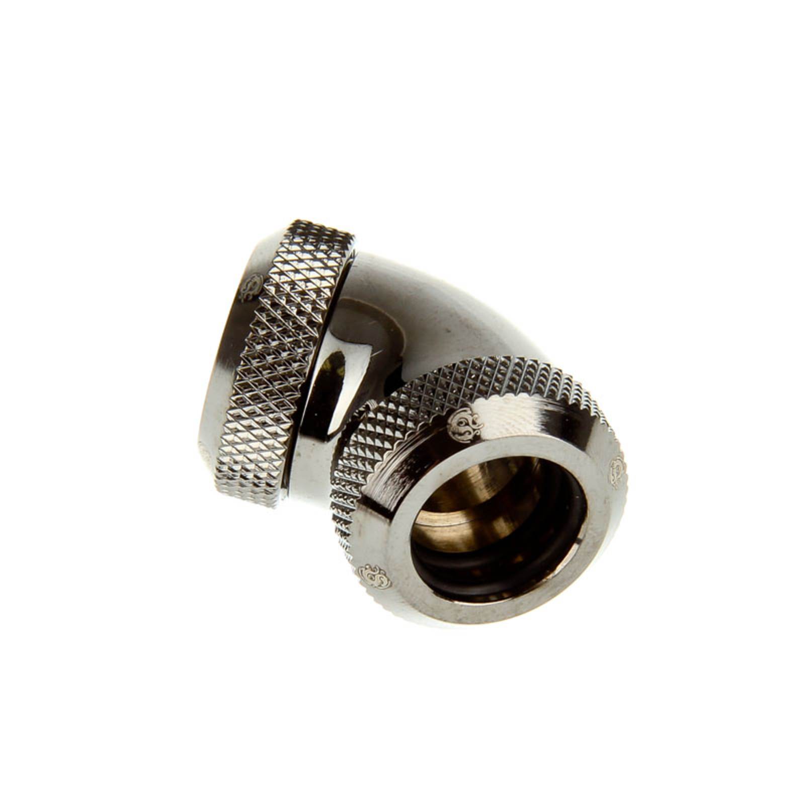Bitspower Multi-link Adapter 60 Degree 12mm OD to 12mm OD Hardtube Black Glossy