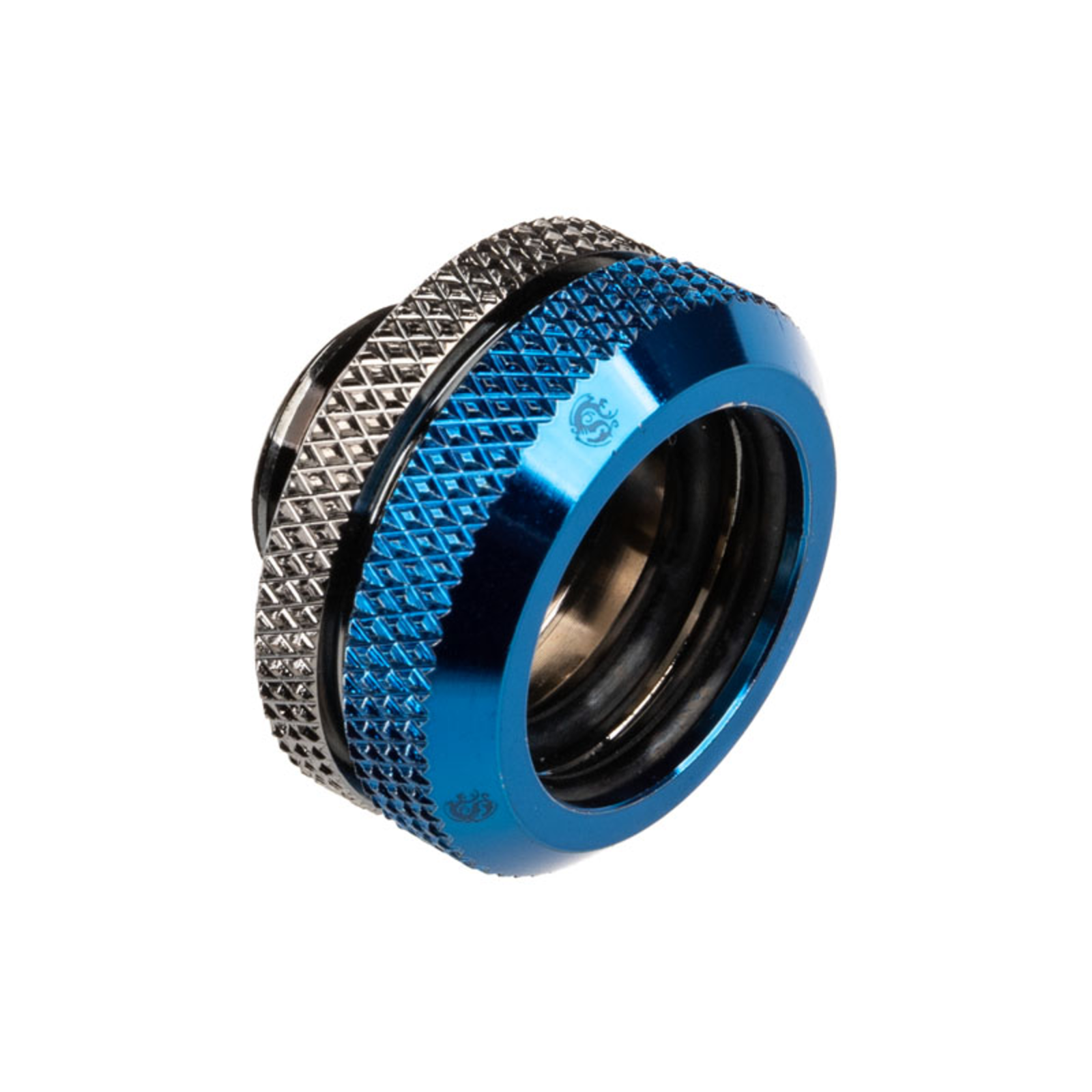 Bitspower Multi-Link Adapter Connection Straight G1/4 Inch AG to 16mm AD Hardtube Black