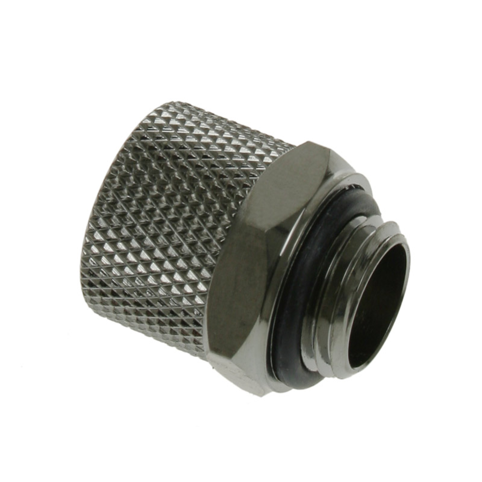 Bitspower Connection Straight G1/4 Inch AG to 11/8mm Black Glossy