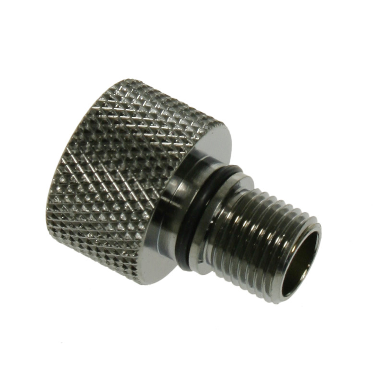 Bitspower Adapter Straight Eheim 1046 to G1/4 Inch IG Black Glossy